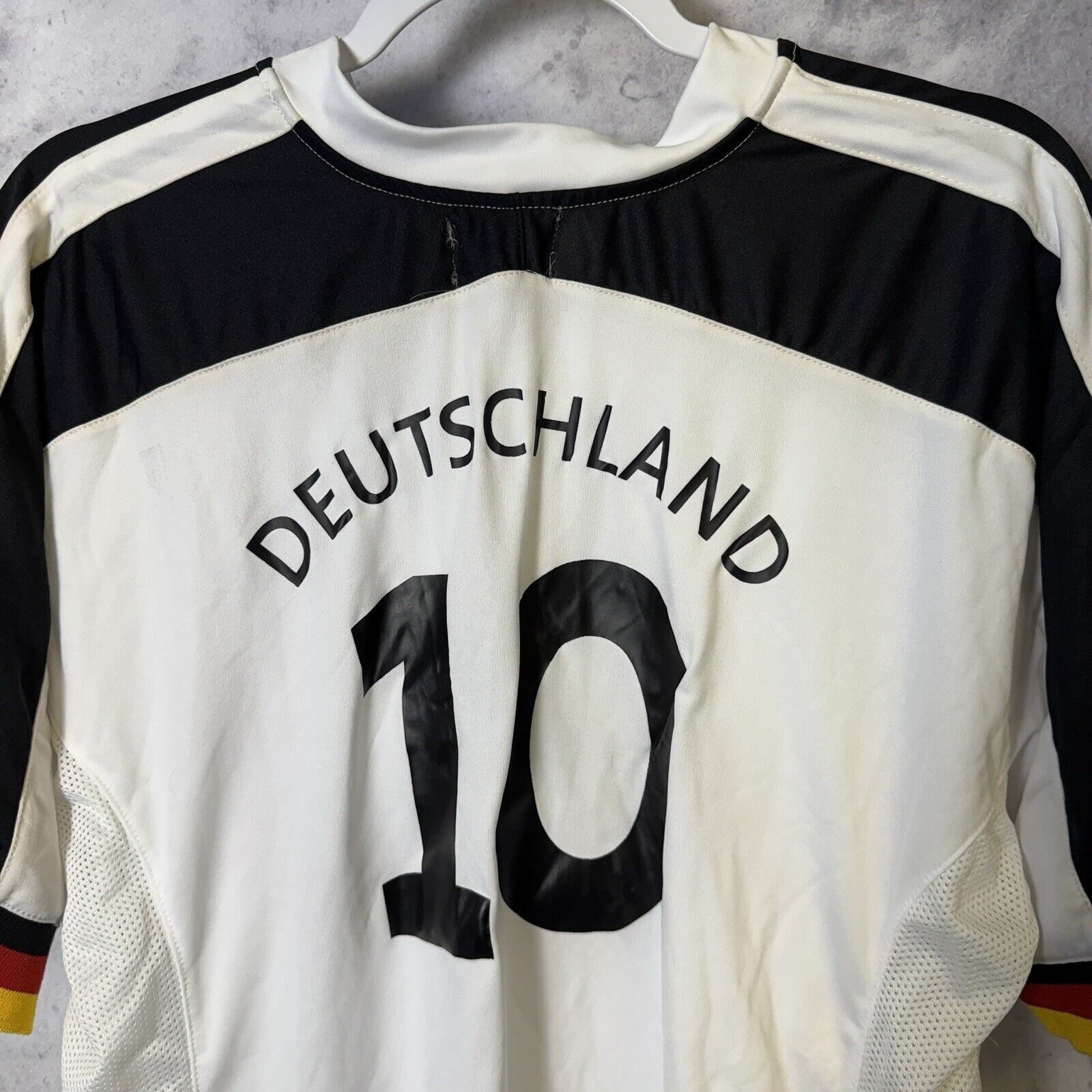 Vintage Vintage Sando Deutschland Soccer Jersey Shirt Mens Large Size US L / EU 52-54 / 3 - 13 Thumbnail