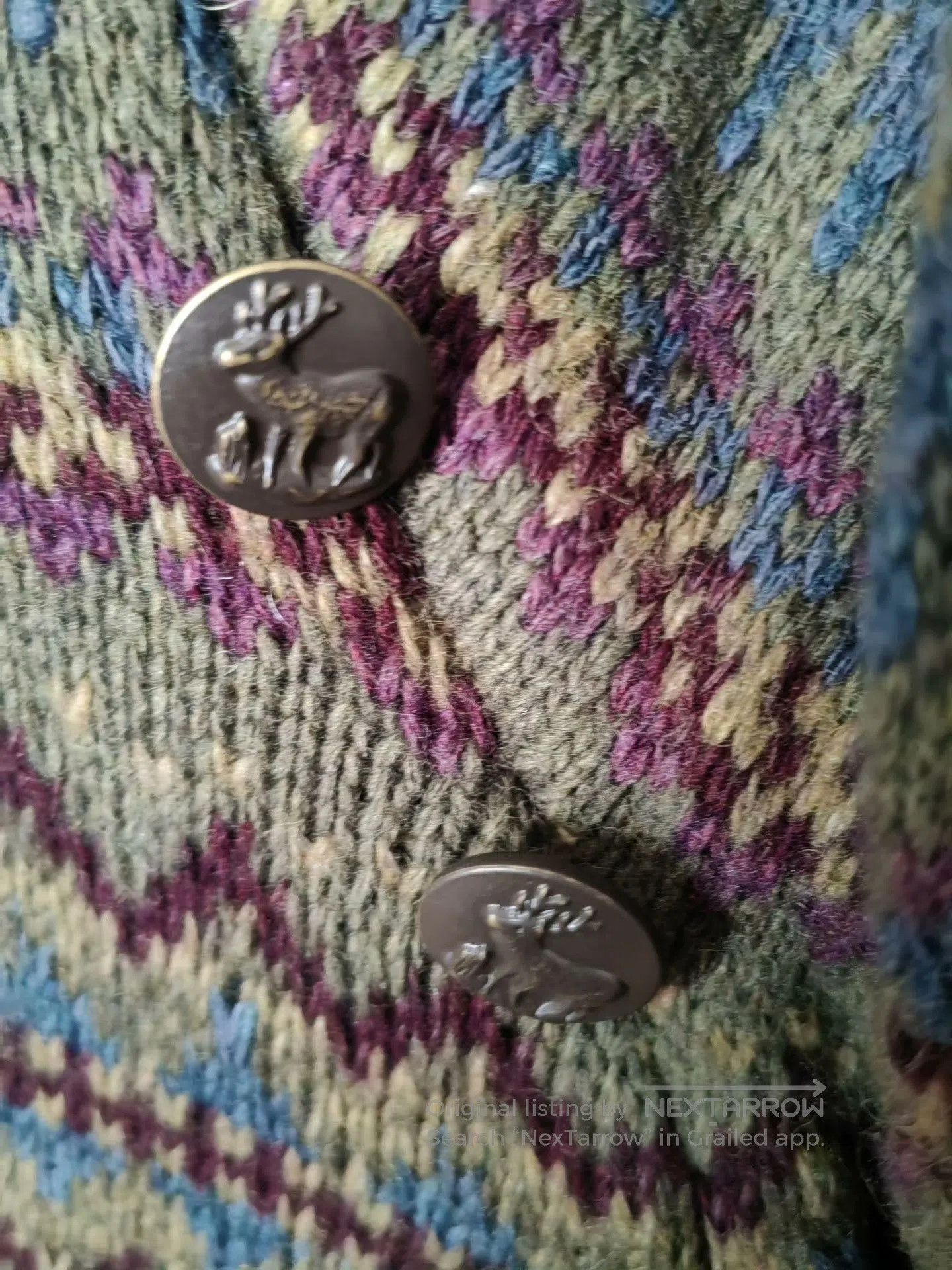 RRL Ralph Lauren RRL 50th Anniversary Fair Isle Cardigan. Size US M / EU 48-50 / 2 - 7 Thumbnail