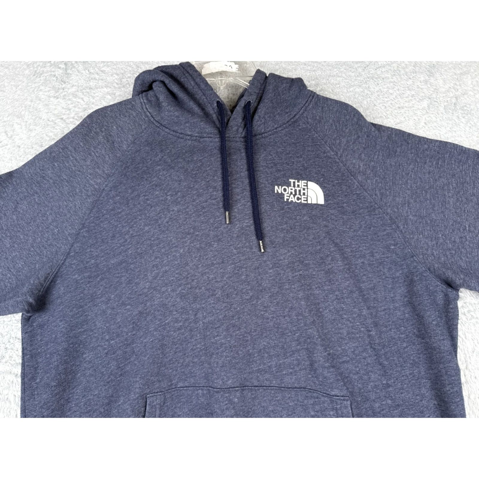 The North Face The North Face Hoodie Womens Extra Large Blue Pullover Pockets Cotton Size XL / US 12-14 / IT 48-50 - 4 Thumbnail