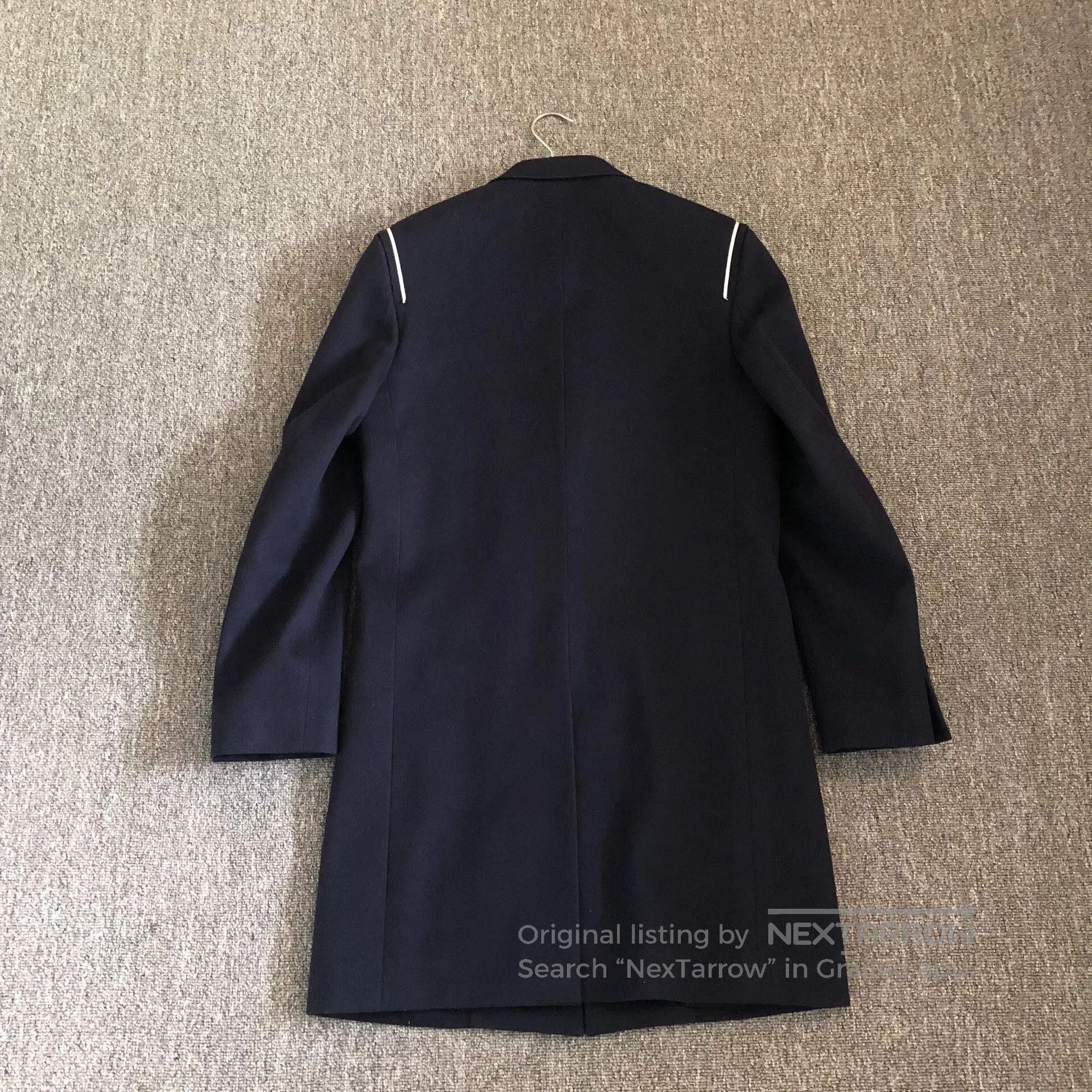 Dior Dior Homme 18FW Royal Blue Wool Coat. Size US S / EU 44-46 / 1 - 4 Thumbnail
