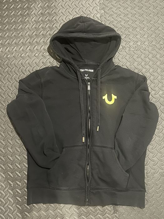 True religion outlet double puff hoodie