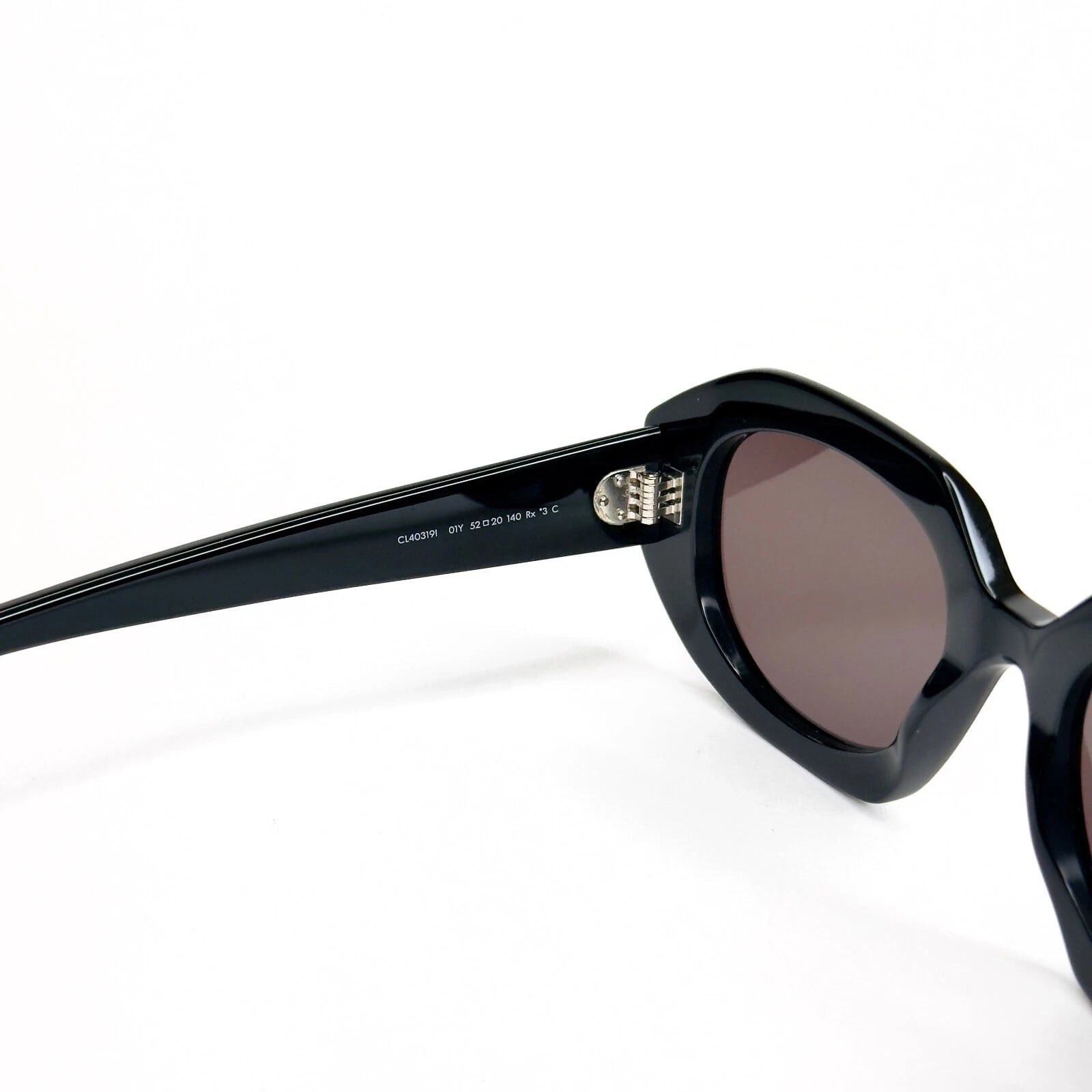 Celine CELINE 40319 BOLD 3 Dots Black Purple Angular CL40319I 01Y Size ONE SIZE - 2 Thumbnail