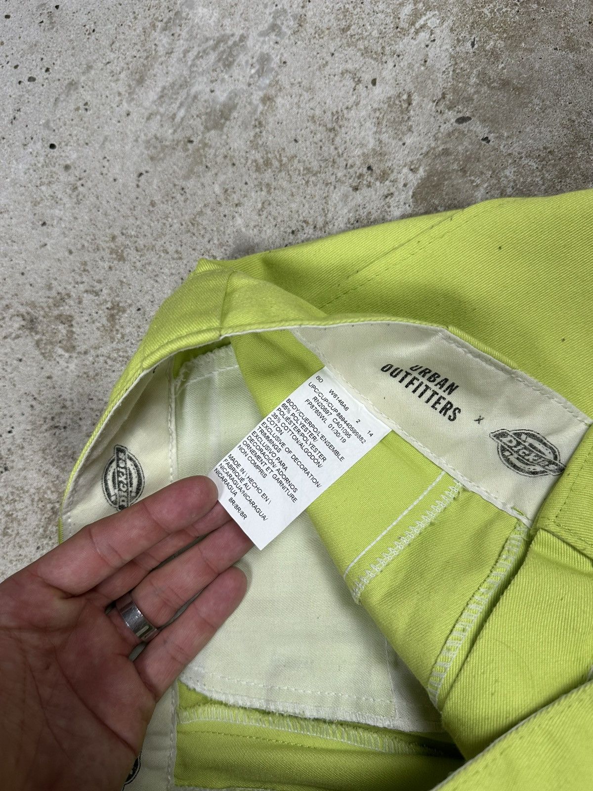 Dickies Dickies x Urban Outfiters Baggy Neon Chino Pants Size US 30 / EU 46 - 11 Thumbnail