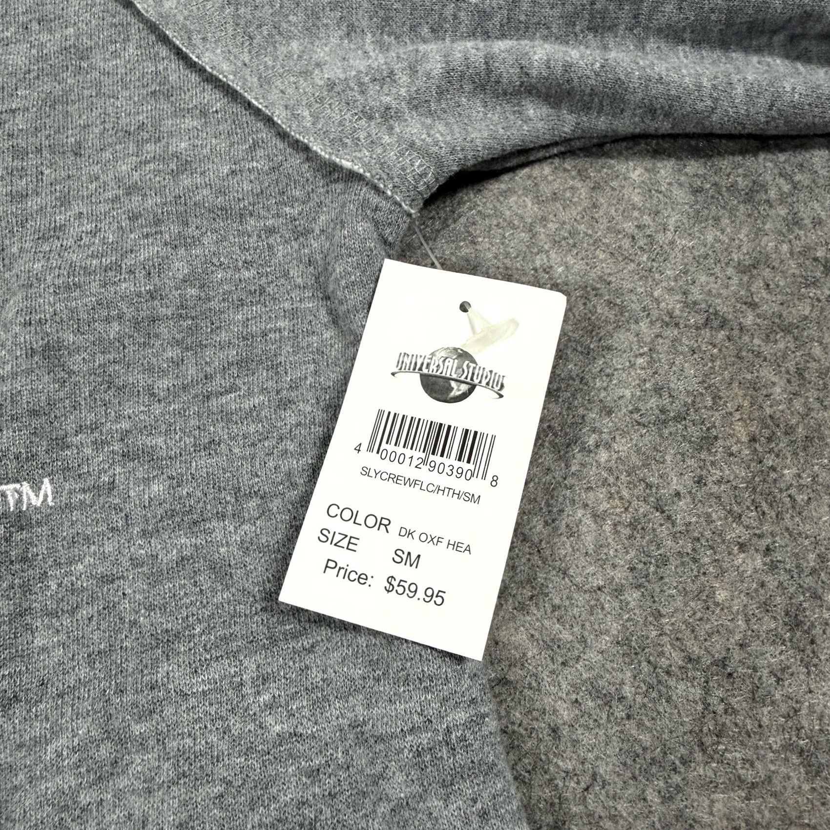 Vintage Universal Studios Harry Potter Slytherin Sweatshirt Unisex Adults Gray Small Black? Size US S / EU 44-46 / 1 - 7 Thumbnail