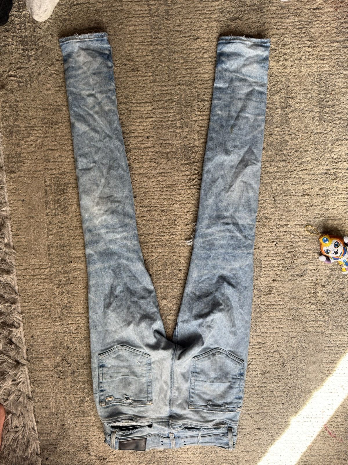 Amiri Amiri Thrasher Skinny Jeans Size US 30 / EU 46 - 2 Thumbnail