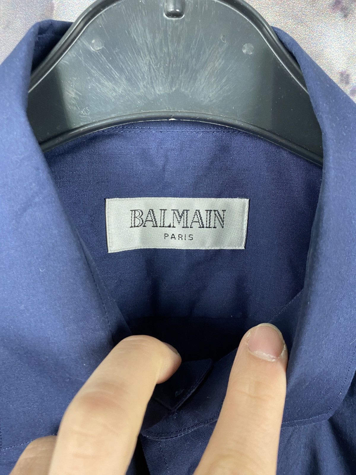 Balmain × Other Men’s Balmain Paris Shirt Button Up Luxury Size XL Size US XL / EU 56 / 4 - 5 Thumbnail
