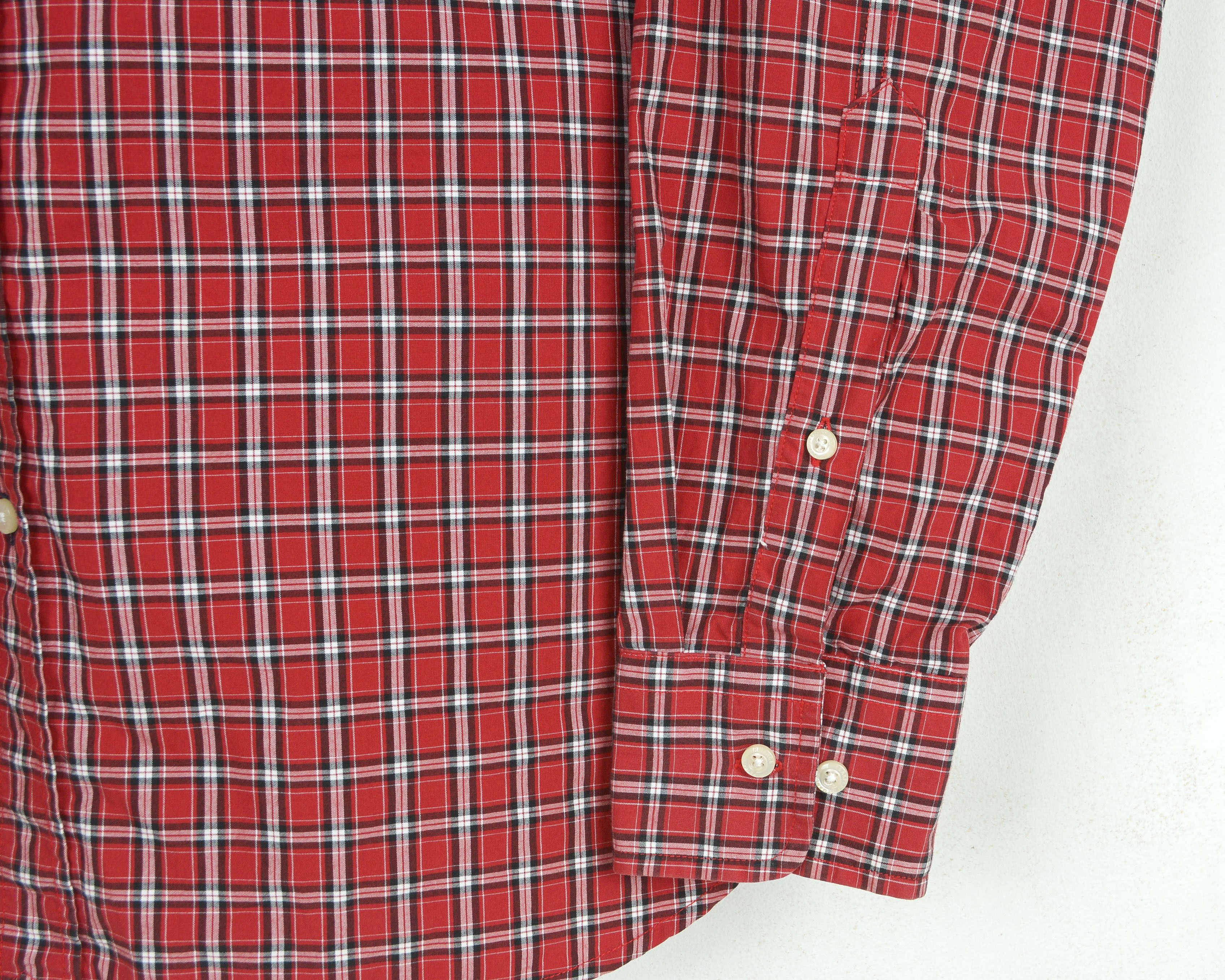 Peak Performance Casual Shirt Check Tartan Long Sleeve Button Cotton Size US L / EU 52-54 / 3 - 4 Thumbnail