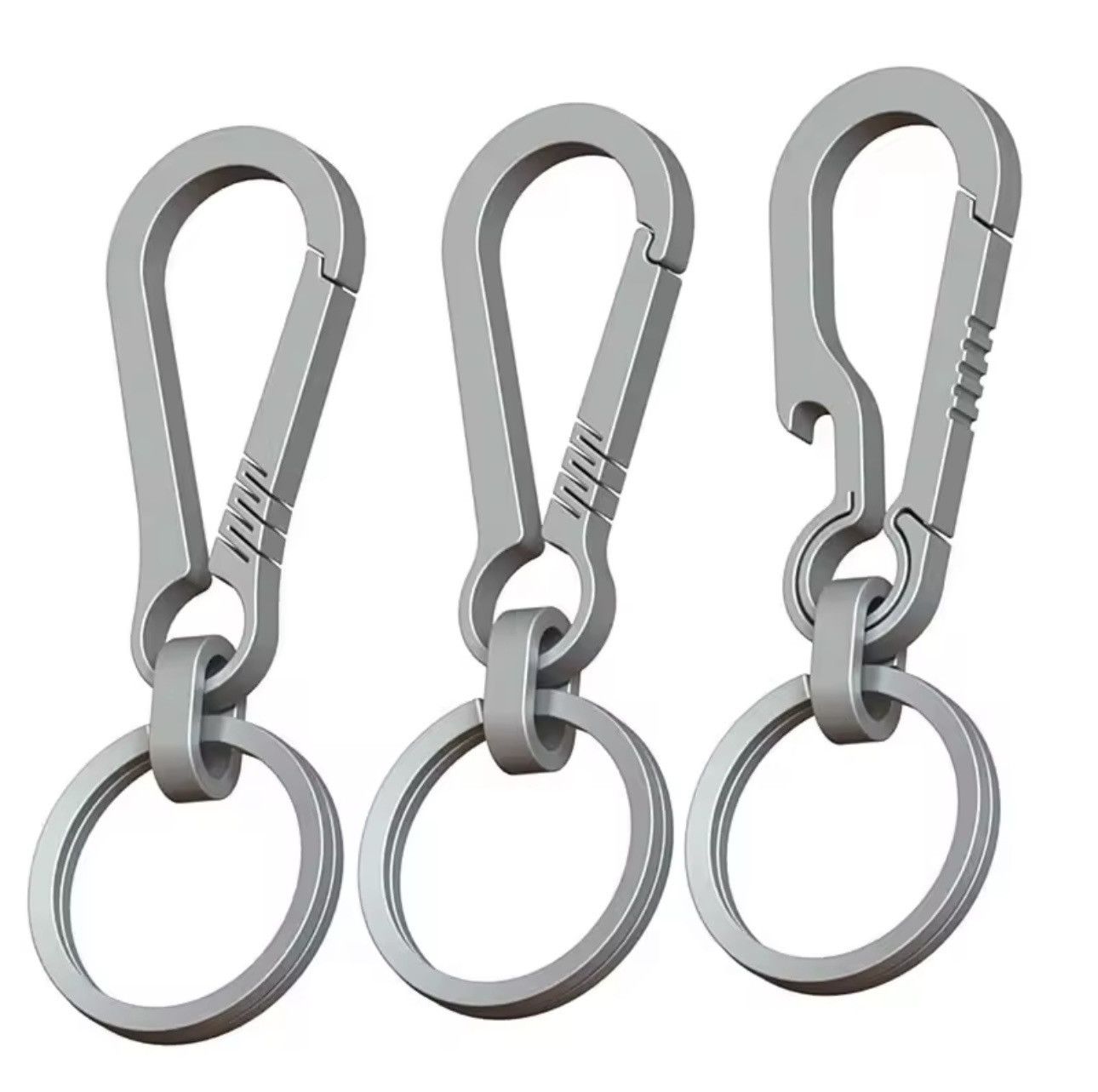 Japanese Brand × Other Titanium Carabiner Keychain with Bottle Opener Size ONE SIZE - 3 Thumbnail