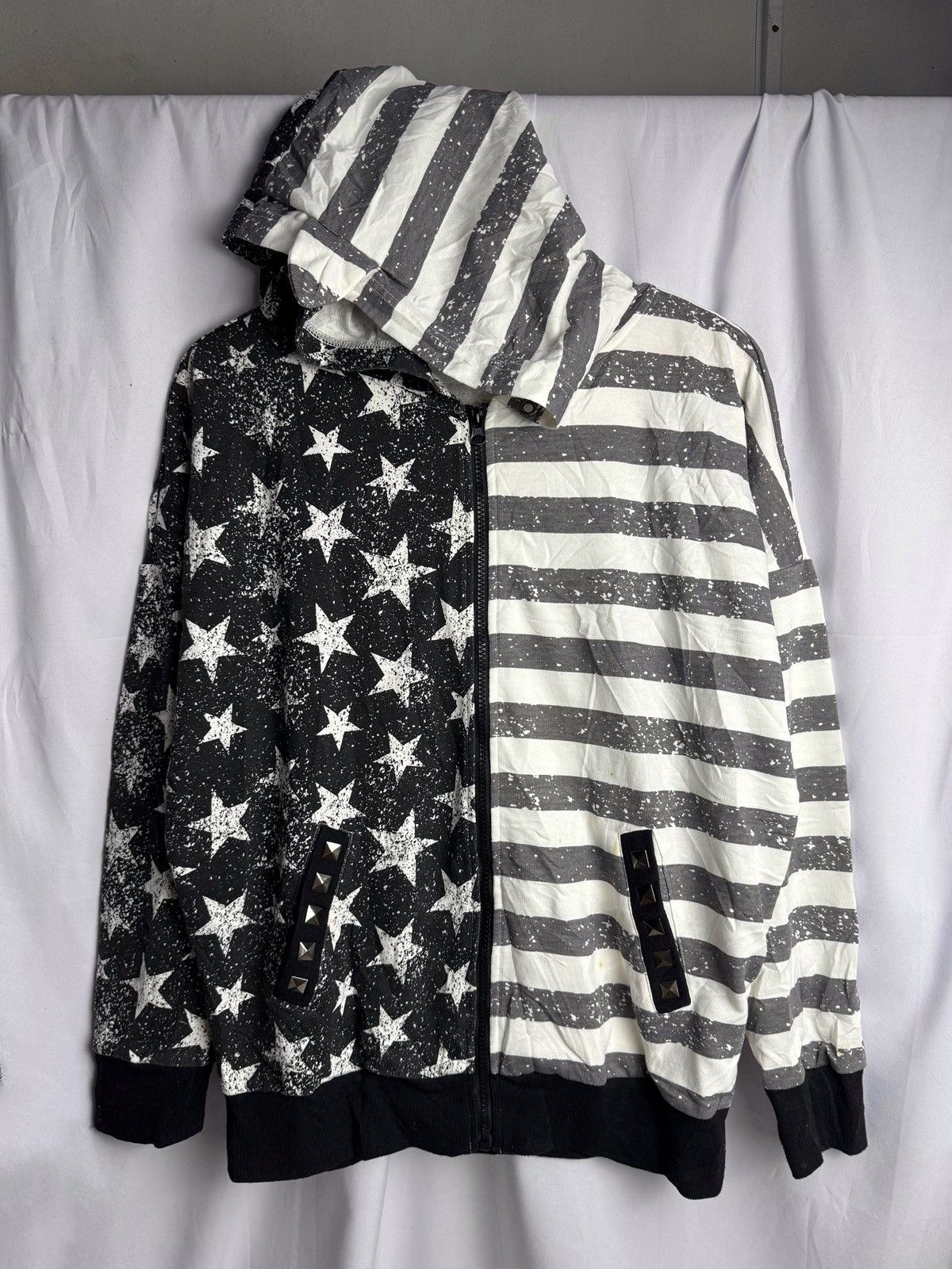 Beauty Beast × Hysteric Glamour × Japanese Brand Studded Japanese American Sister Hoodie Size US M / EU 48-50 / 2 - 2 Thumbnail