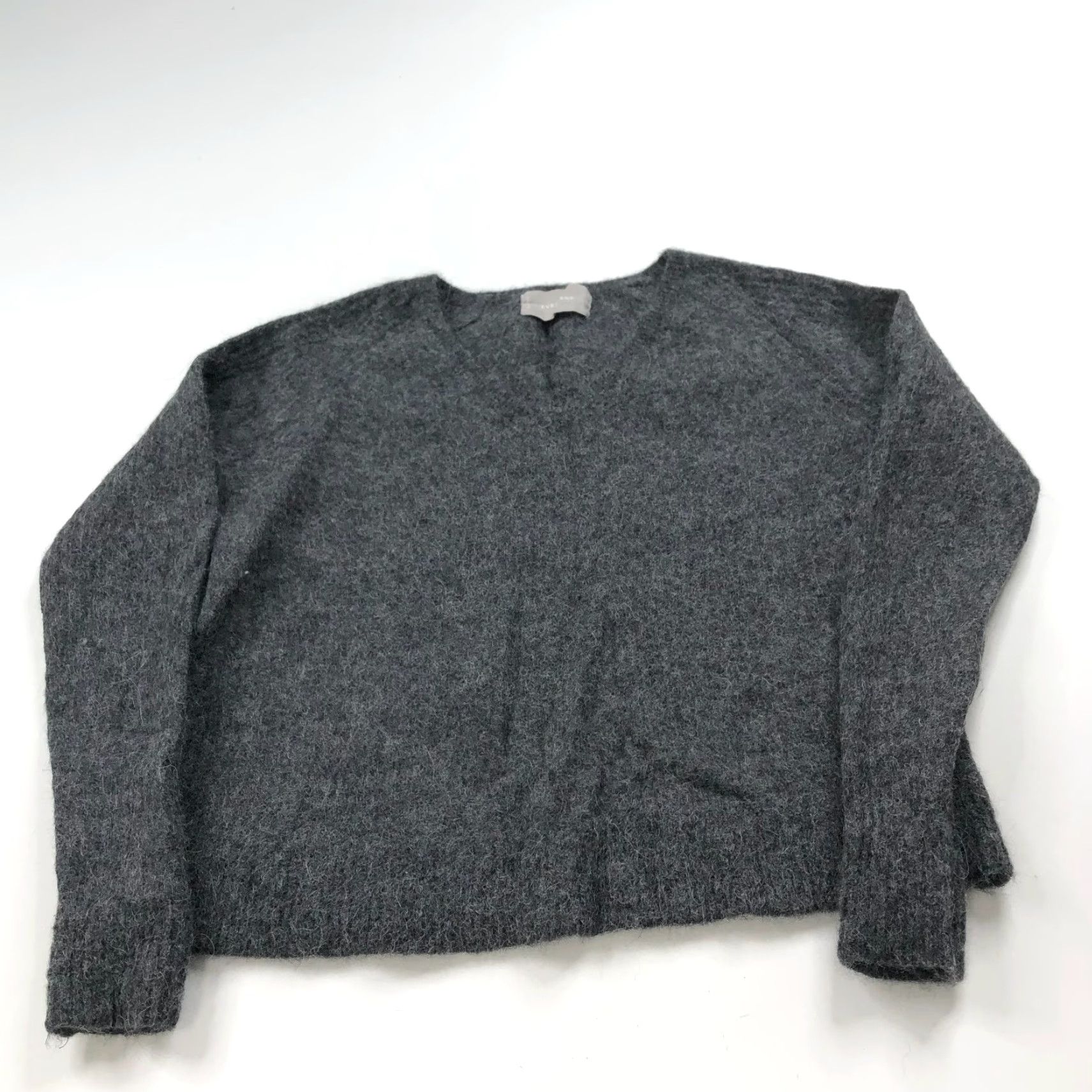 Everlane Everlane Alpaca Small Women’s V-Neck Pullover Sweater Gray Size S / US 4 / IT 40 - 6 Thumbnail