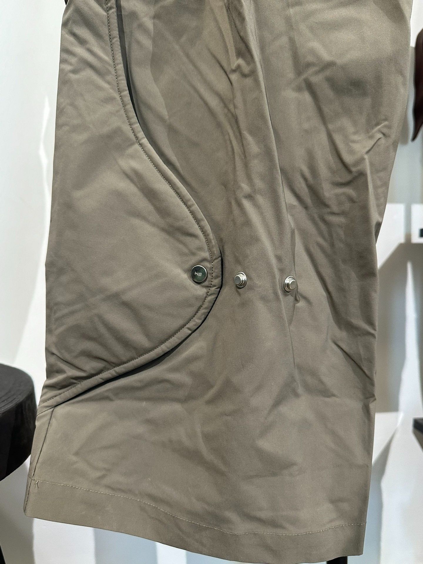 Heliot Emli Nylon Padded Pants/ in Beige, Men's (Size 32) — image 4 of 6