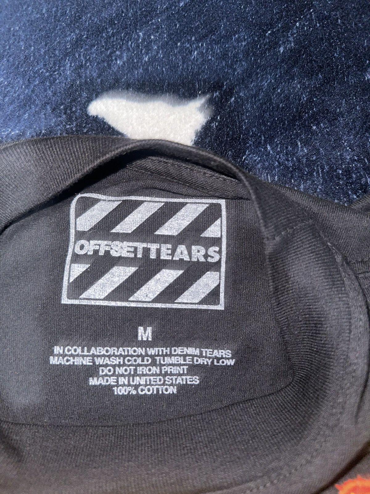 DENIM TEARS Offset tears tee Size US M / EU 48-50 / 2 - 3 Thumbnail