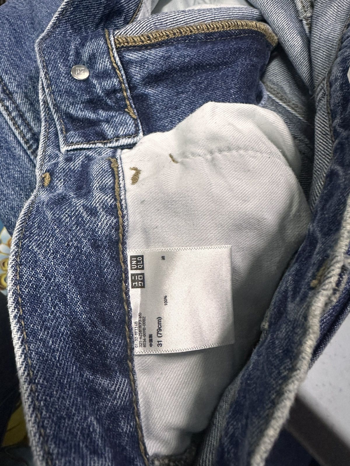 Uniqlo Vintage uniqlo denim jeans made in japan Size US 32 / EU 48 - 10 Thumbnail