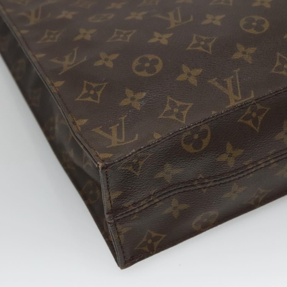 Louis Vuitton LOUIS VUITTON Monogram Sac Plat Hand Bag M51140 Size ONE SIZE - 14 Thumbnail