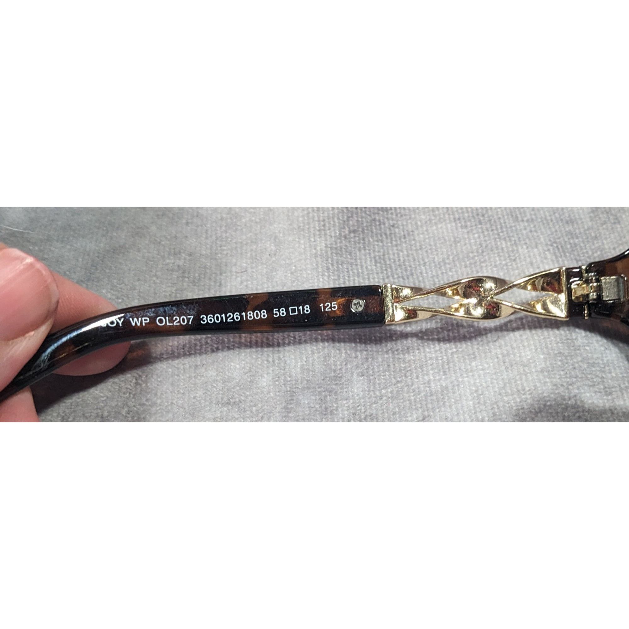 Tommy Hilfiger Tommy Hilfiger Preppy Joy WP Tortoise And Gold Twist Sungles Size ONE SIZE - 6 Thumbnail