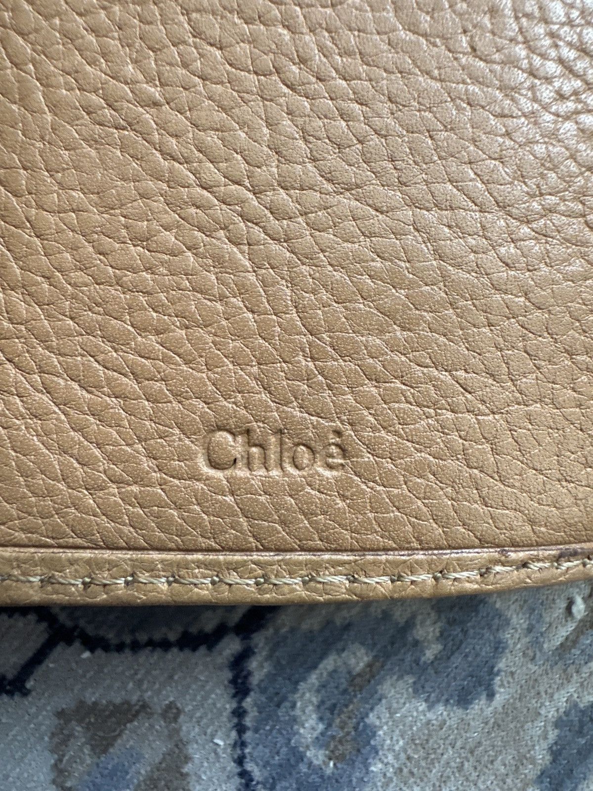 Chloe Chloe Light Tan Leather Paraty Flap Wallet Size ONE SIZE - 6 Thumbnail