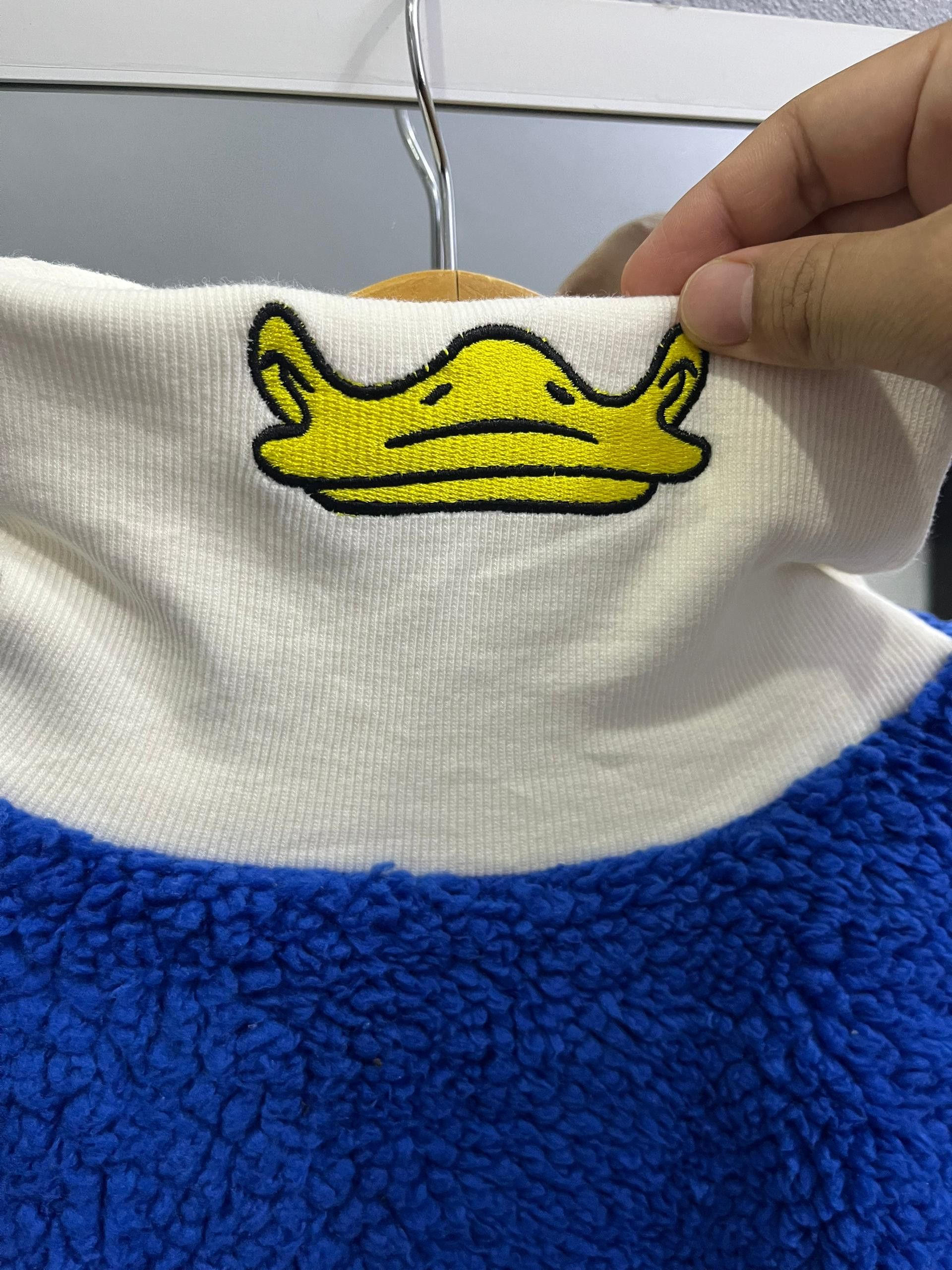 Disney Disney Donald Duck Fleece Mock Neck Pullover Size S / US 4 / IT 40 - 4 Thumbnail