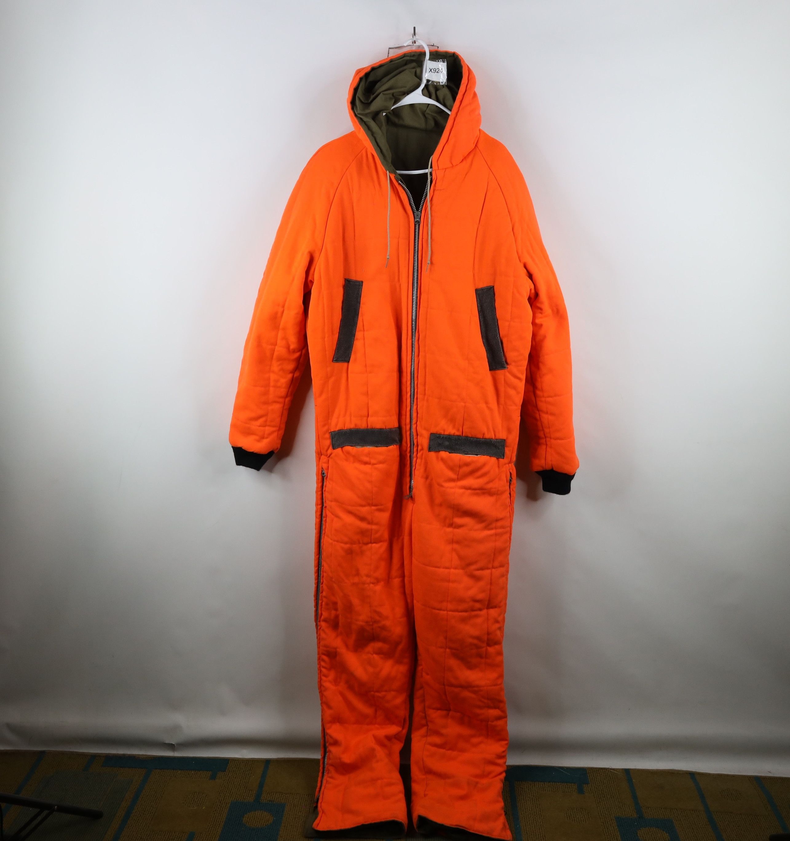 Vintage Vintage 70s Heavyweight Quilted Reversible Hooded Snow Suit Size US L / EU 52-54 / 3 - 1 Thumbnail