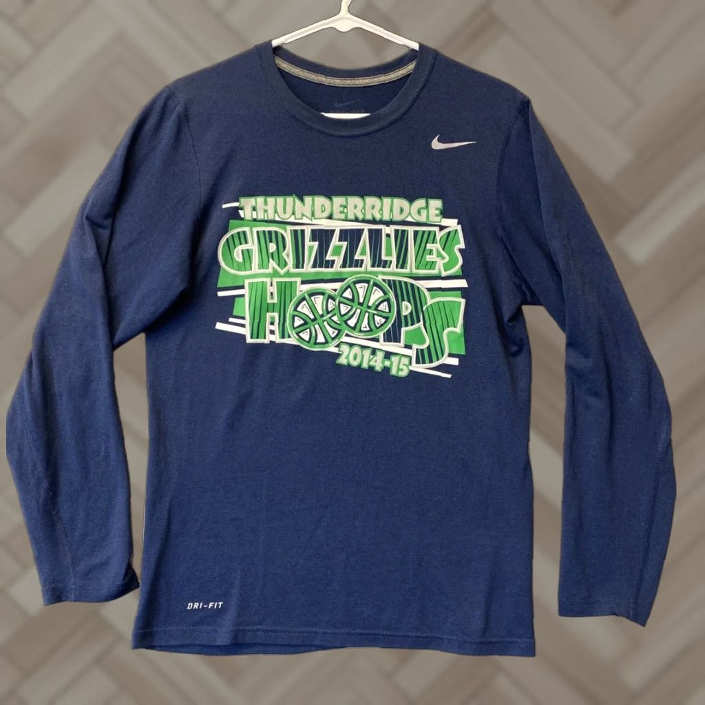 Nike Nike Dri-Fit Shirt Men's Size S Athletic Long Sleeve Navy /36-67 Base Layer Top Shirts & Tops Tank Running Football Activewear Size US S / EU 44-46 / 1 - 1 Thumbnail