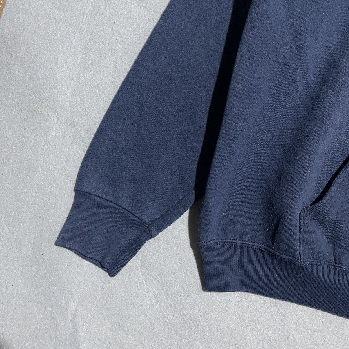 Fruit Of The Loom Vintage 90s Fruit of the Loom BEST U.S Army Hoodie Navy Blue Size US L / EU 52-54 / 3 - 4 Thumbnail
