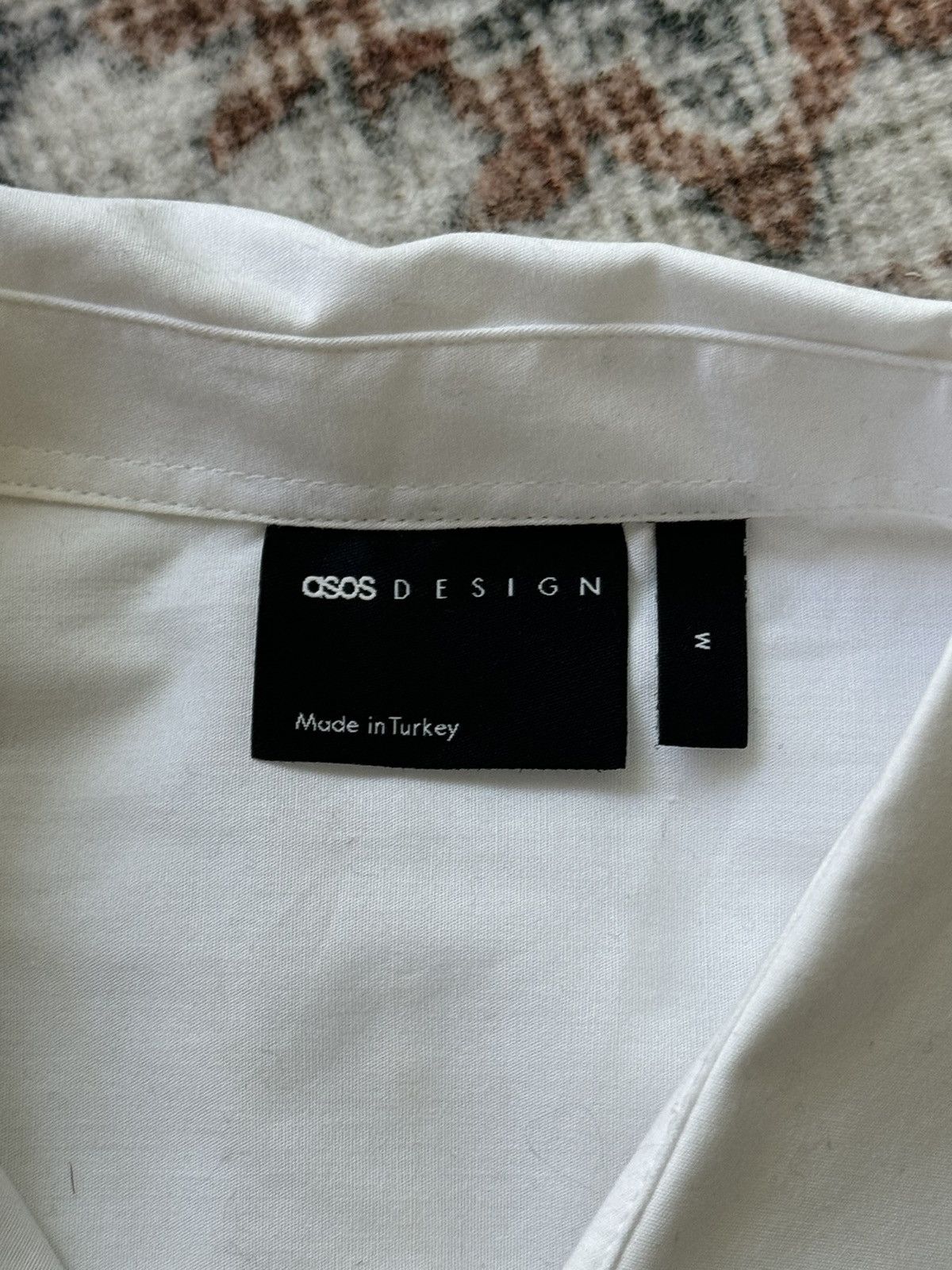 Asos Long Sleeve Button Up Shirt Size US M / EU 48-50 / 2 - 2 Thumbnail