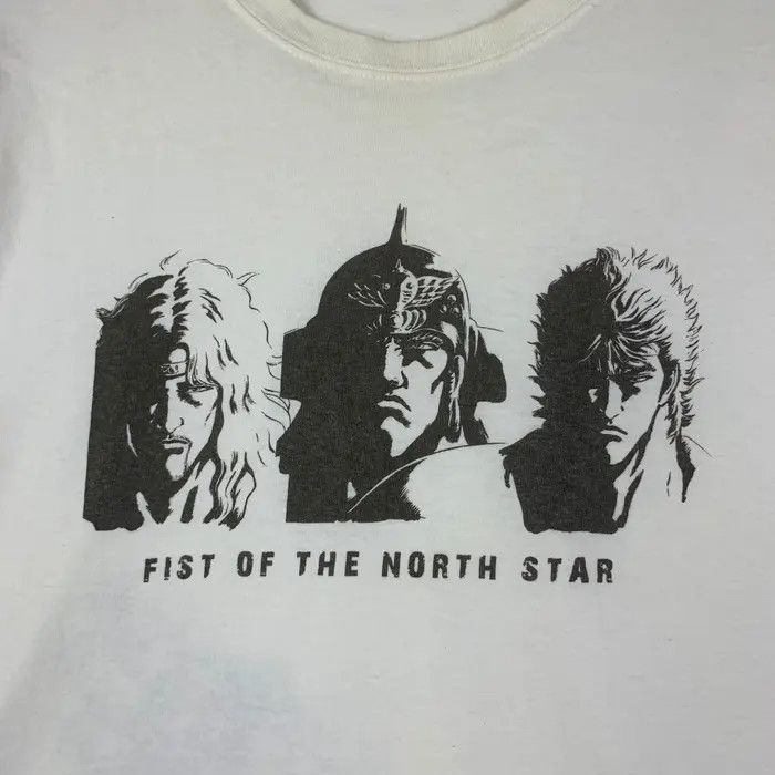 Vintage Vintage HOKUTO NO KEN Fist Of The North Star Tee Shirt Size US L / EU 52-54 / 3 - 4 Thumbnail