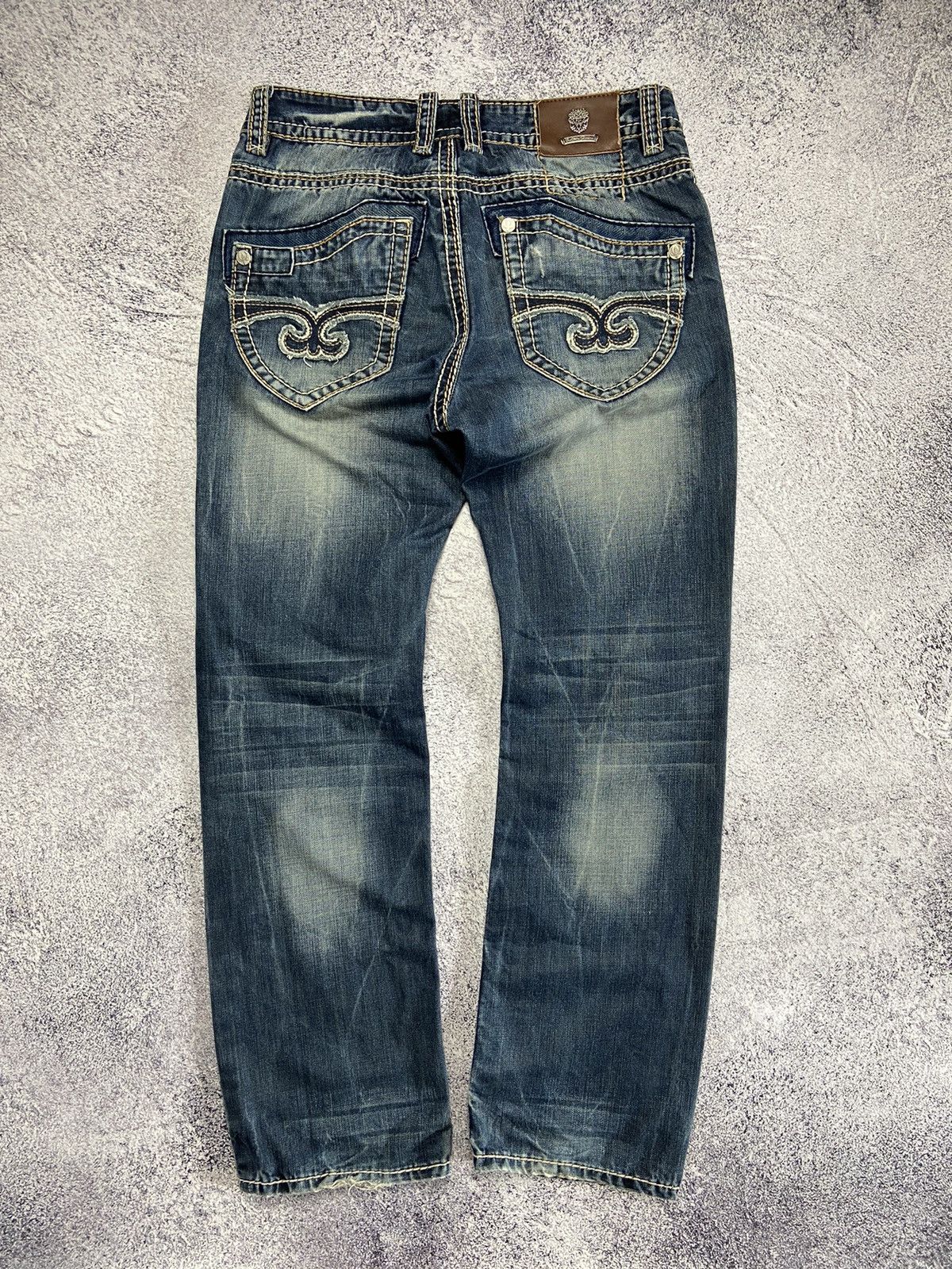 Vintage BMJ Jeans Opium Religion Style Grunge Fashion Rap