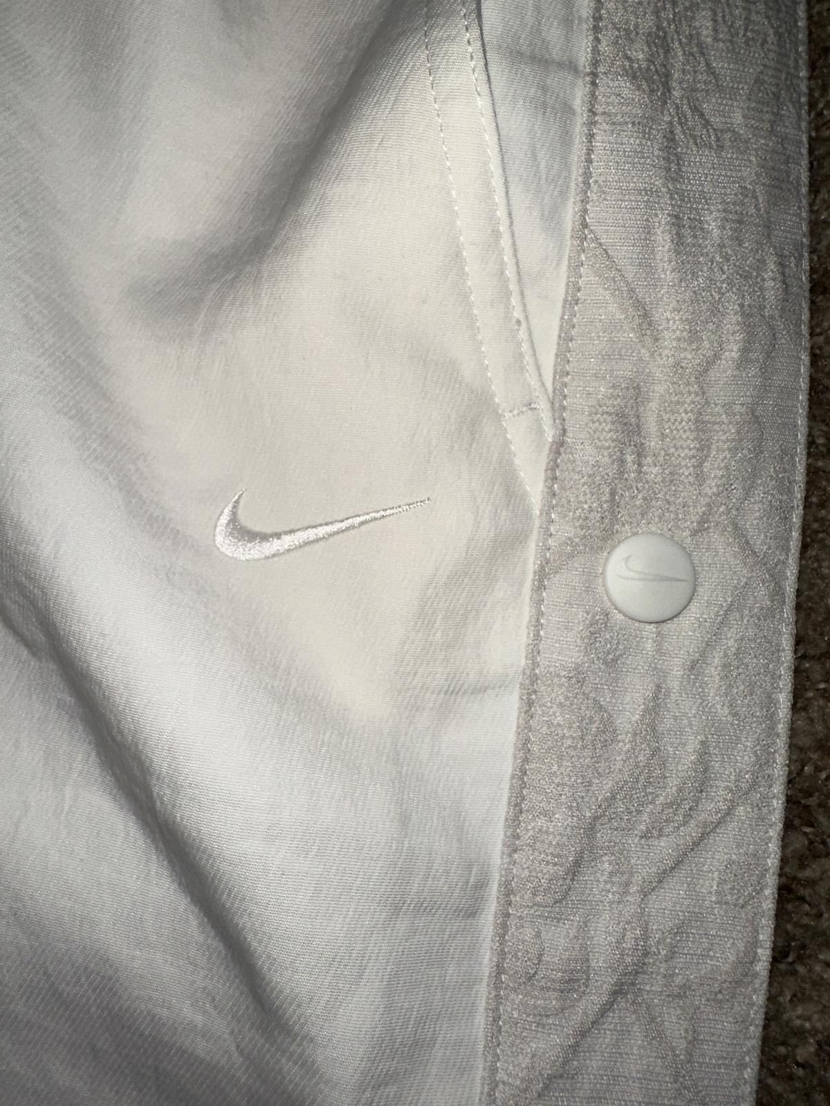 Nike Nike Men’s Tearaway Woven White Basketball Pants Size US 32 / EU 48 - 5 Thumbnail