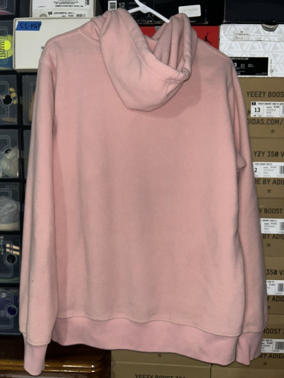 Polartec × Supreme Supreme Polartec Hooded Sweatshirt FW17 Pink size Medium NEW Size US M / EU 48-50 / 2 - 2 Thumbnail