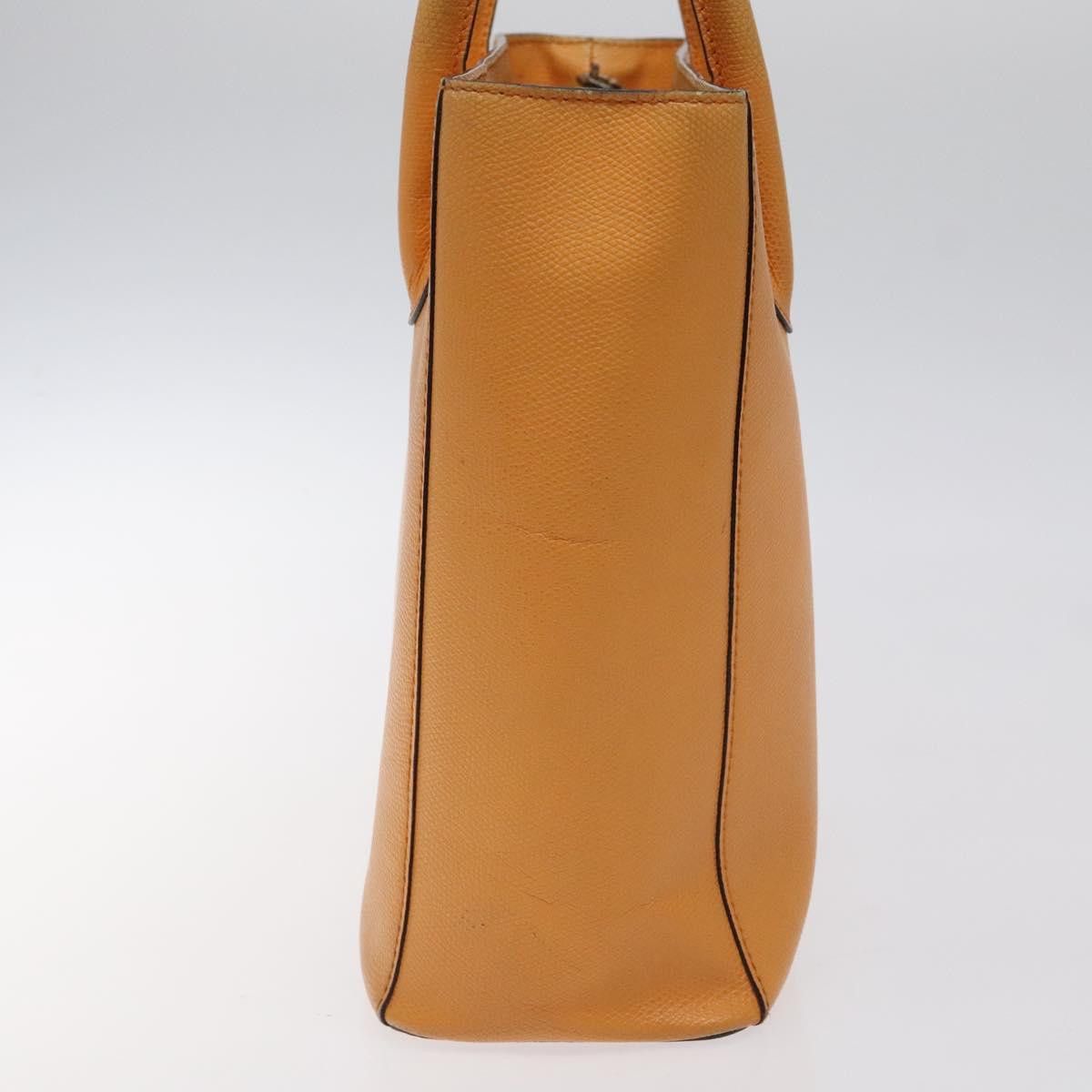 Celine CELINE Hand Bag Leather Orange Size ONE SIZE - 5 Thumbnail