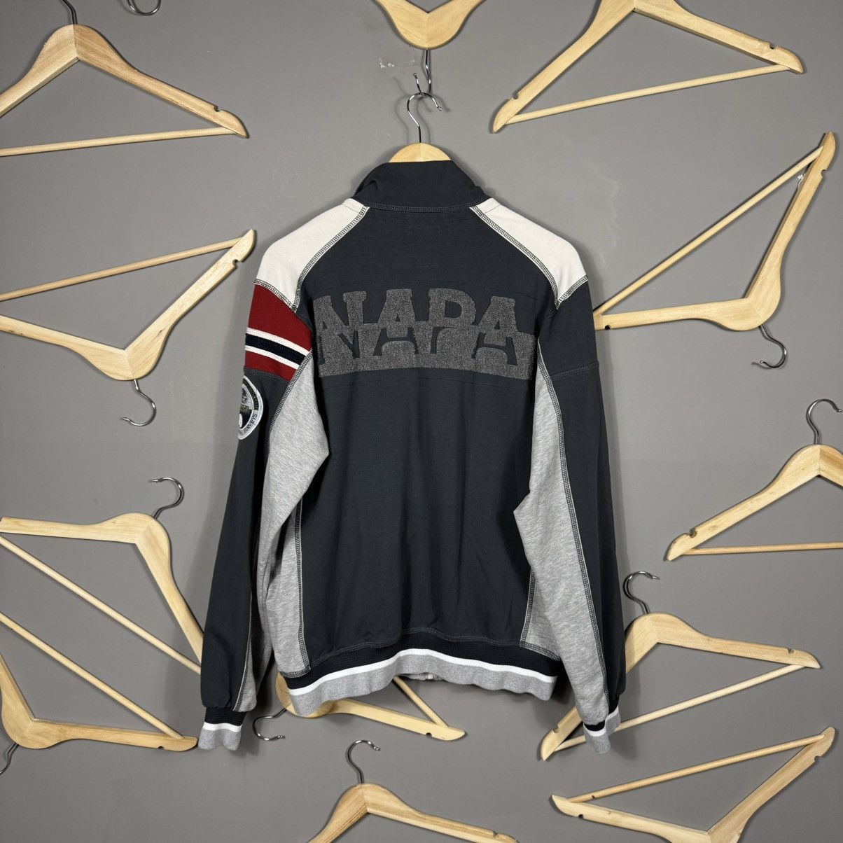 Napapijri Napapijri Zip Track Jacket Size US L / EU 52-54 / 3 - 2 Thumbnail