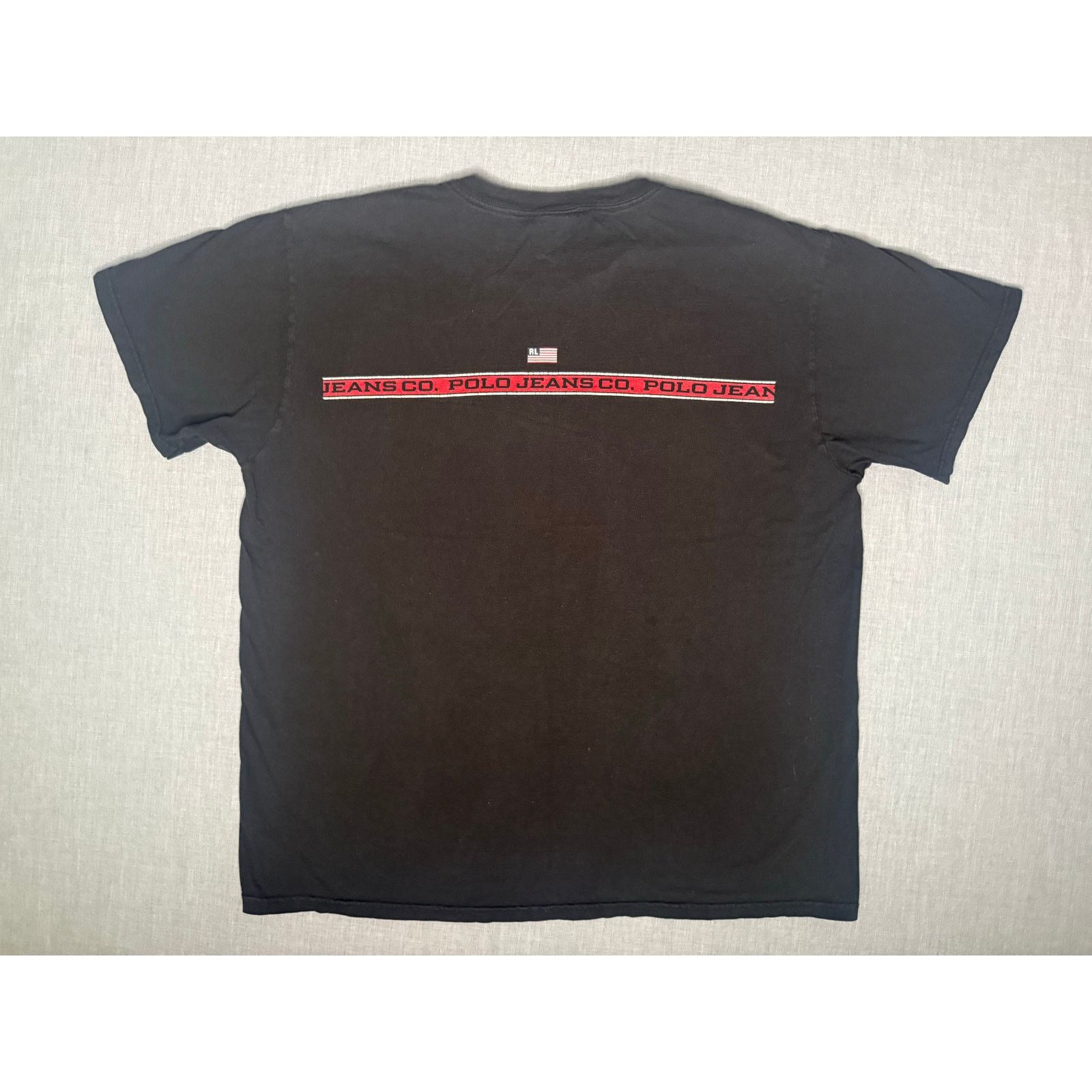 Polo Ralph Lauren × Vintage Vintage Polo Jeans Co Ralph Lauren Double Sided T-shirt XL Size US XL / EU 56 / 4 - 2 Thumbnail