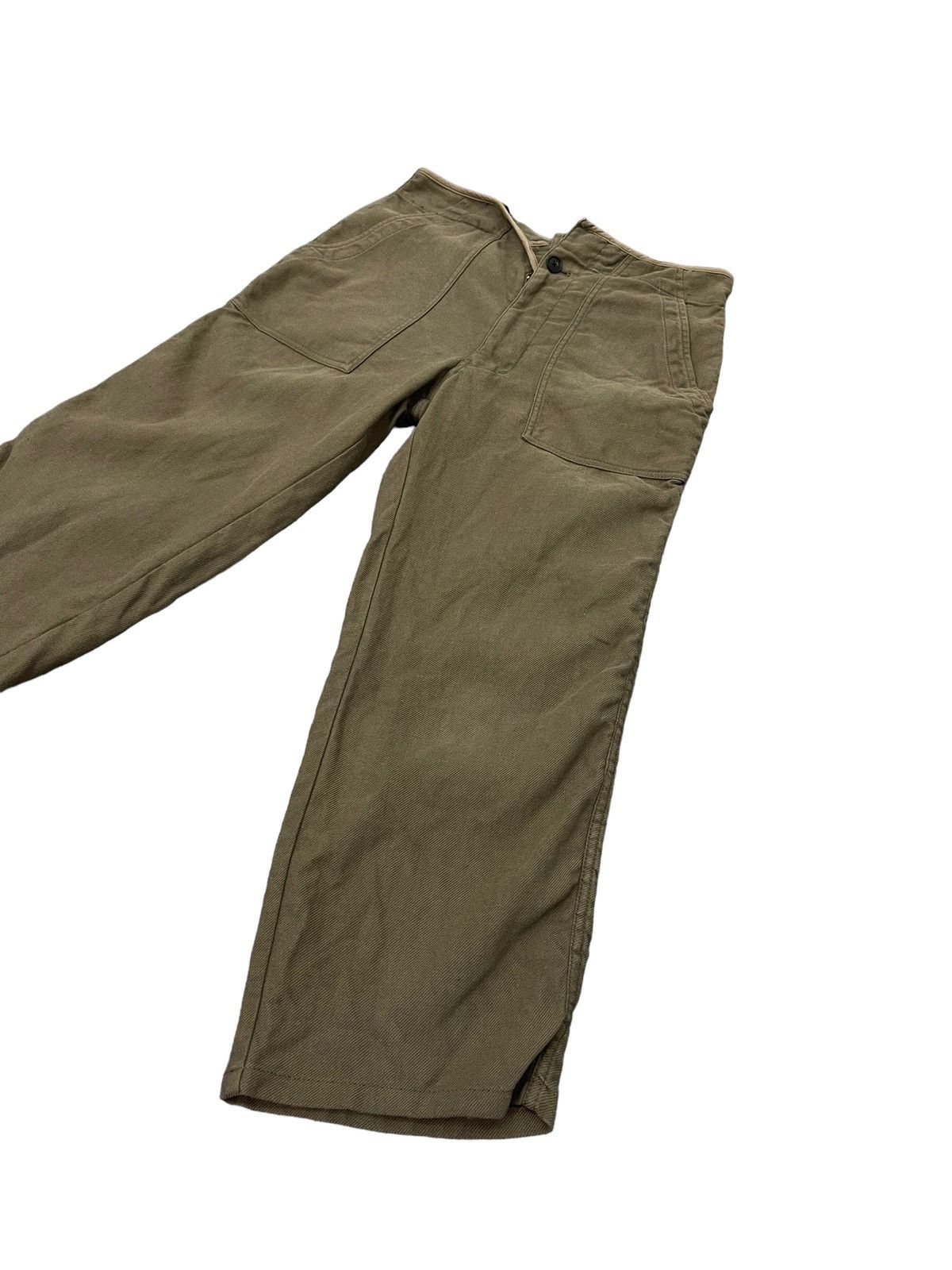 Japanese Brand Fatique Pant Kolor Japan Unusual Cropp Regular 8🟦0 Size US 33 - 3 Thumbnail