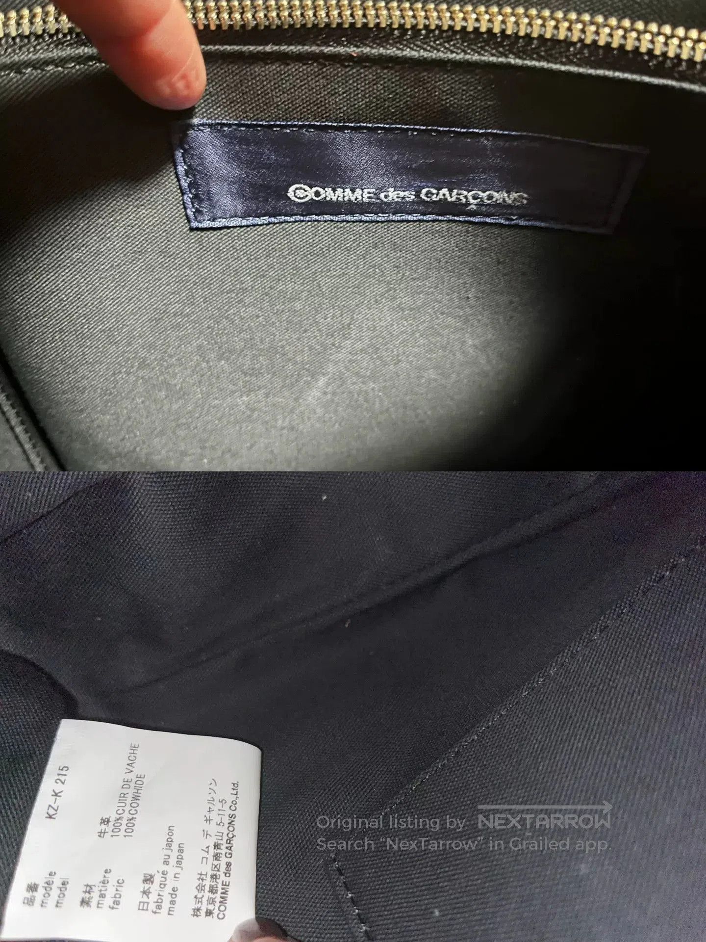 CDG by Comme des Garcons Comme des Garçons Aoyama Limited Square Bag. Size ONE SIZE - 9 Thumbnail