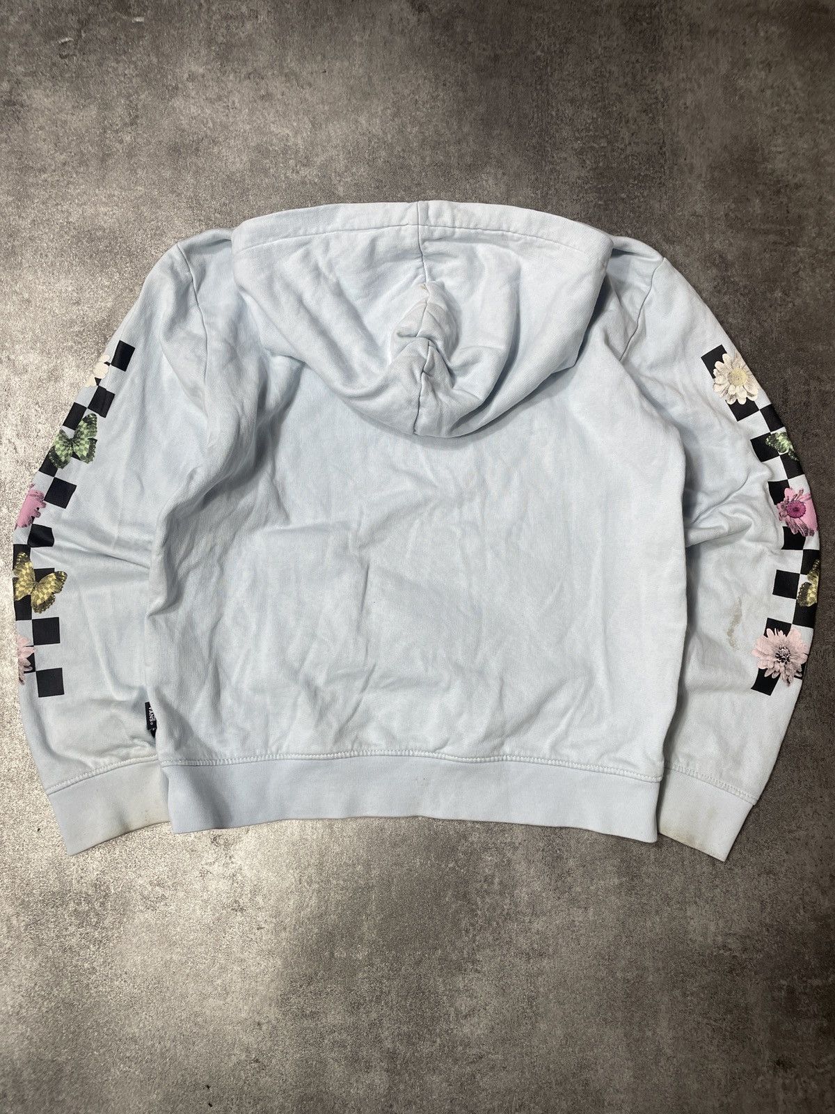 Vans 🔥Offers🔥Vans Hoodie Spellout Butterfly Rare Hype y2k Size XXS / US 00 / IT 34 - 2 Thumbnail