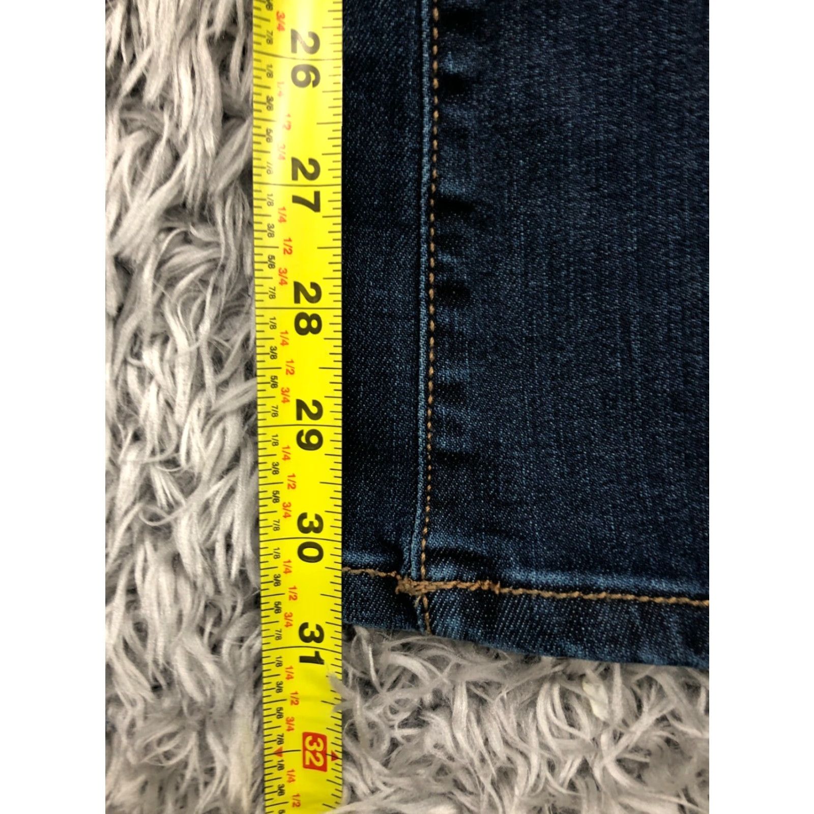 Vintage St John's Bay Jeans Bootcut Size 6 Womens Dark Blue Wash Regular 28" Waist 32" Inseam Blue Womens Jeans Bootcut Size 28" / US 6 / IT 42 - 3 Thumbnail