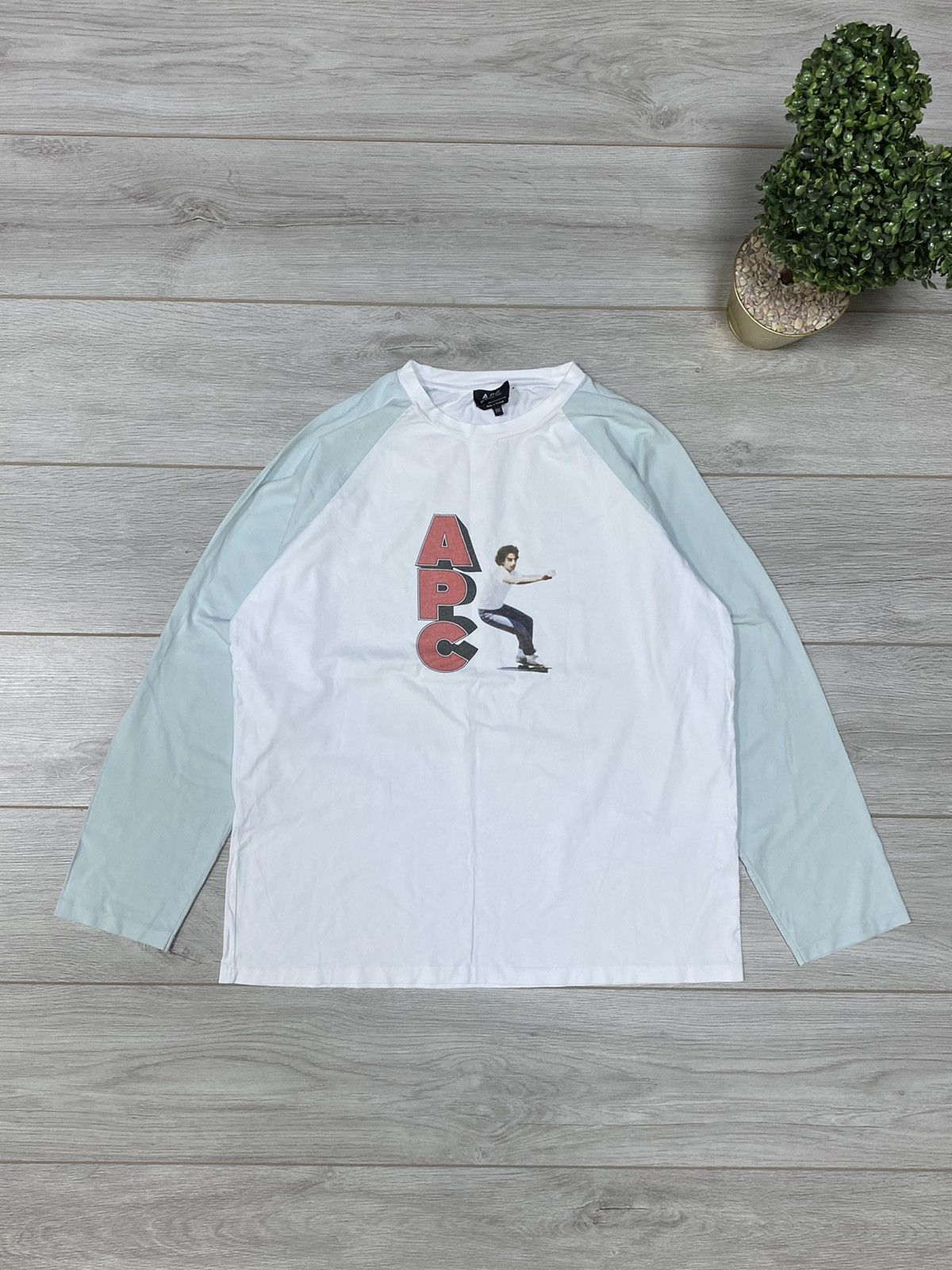 A.P.C. A.P.C. skateboarding 🛹 long sleeve Size US XXL / EU 58 / 5 - 2 Thumbnail