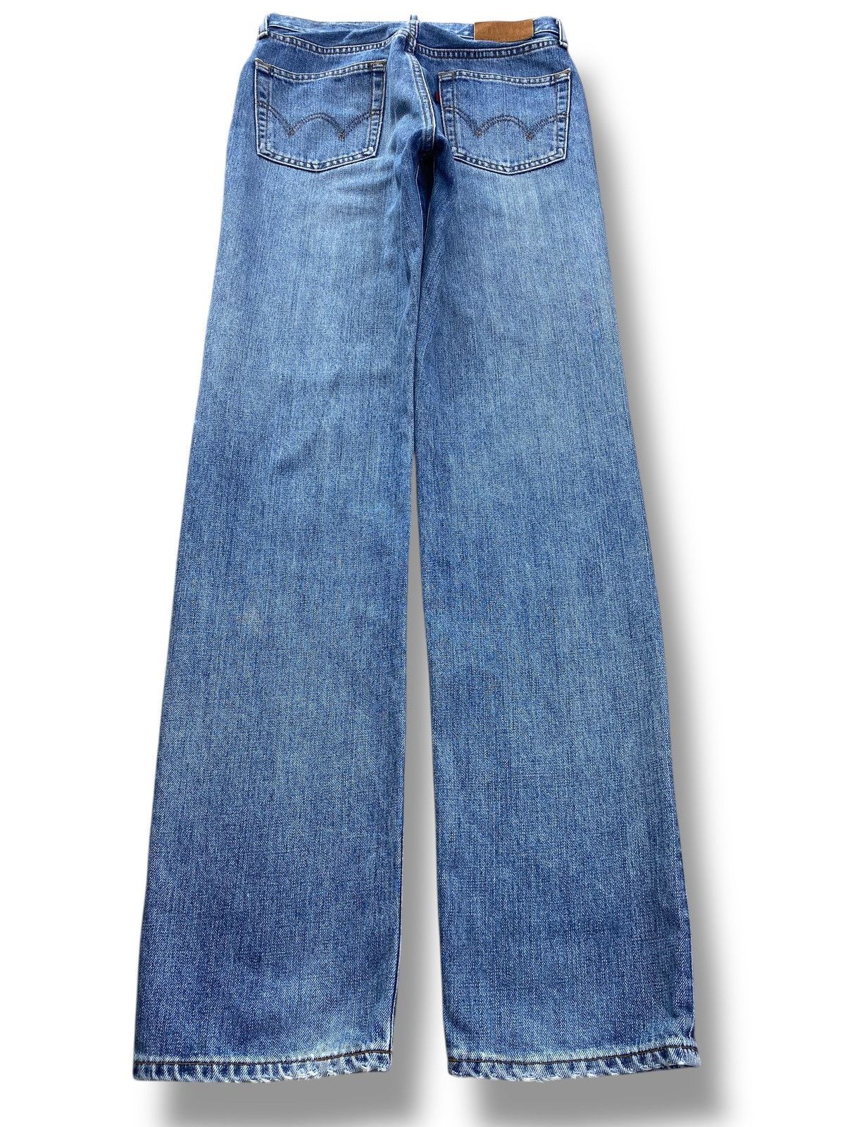 Edwin Edwin 503 High Waist Blue Wash Style Straight Leg Jeans Size US 28 / EU 44 - 3 Thumbnail