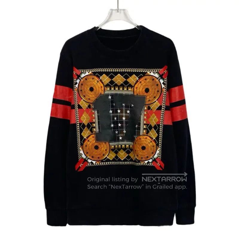 Givenchy Givenchy Black Cotton Women's Sweatshirt . Size XS / US 0-2 / IT 36-38 - 1 Thumbnail