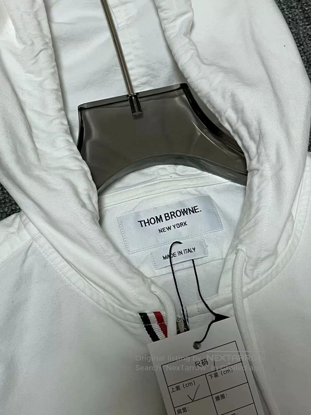Thom Browne Thom Browne Striped Zip Jacket. Size US S / EU 44-46 / 1 - 5 Thumbnail