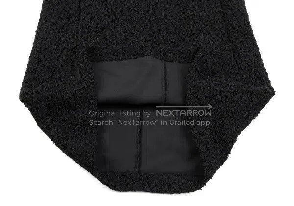 Comme des Garcons Comme Des Garcons Black vintage jacquard turtle neck dress Size S / US 4 / IT 40 - 7 Thumbnail