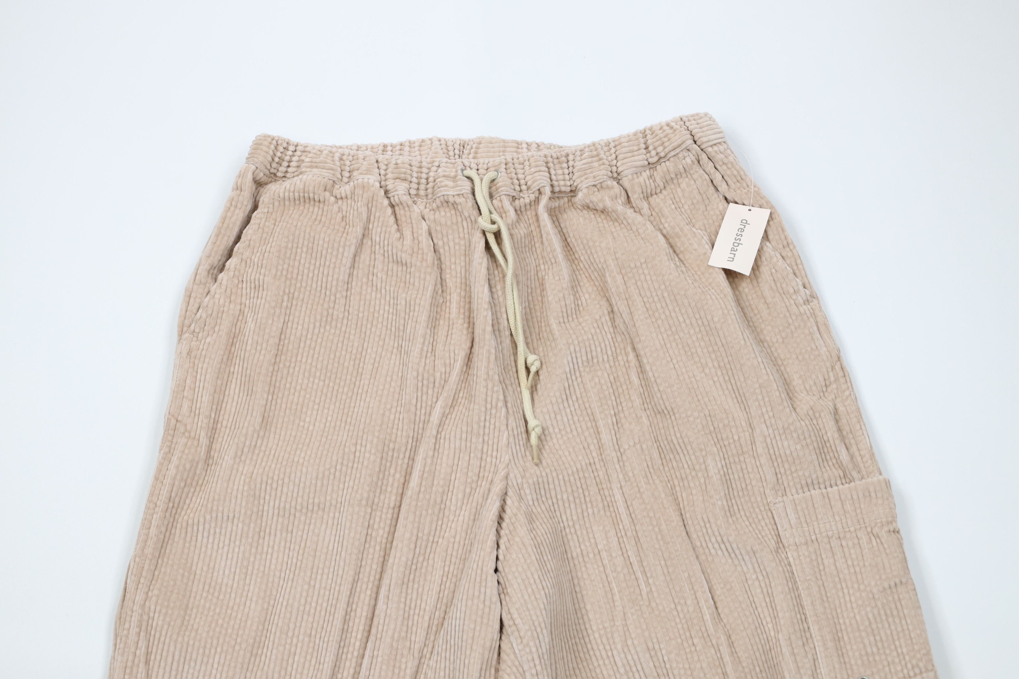 Vintage Deadstock Vintage 90s Streetwear Wide Leg Corduroy Pants Size 30" / US 8 / IT 44 - 2 Thumbnail