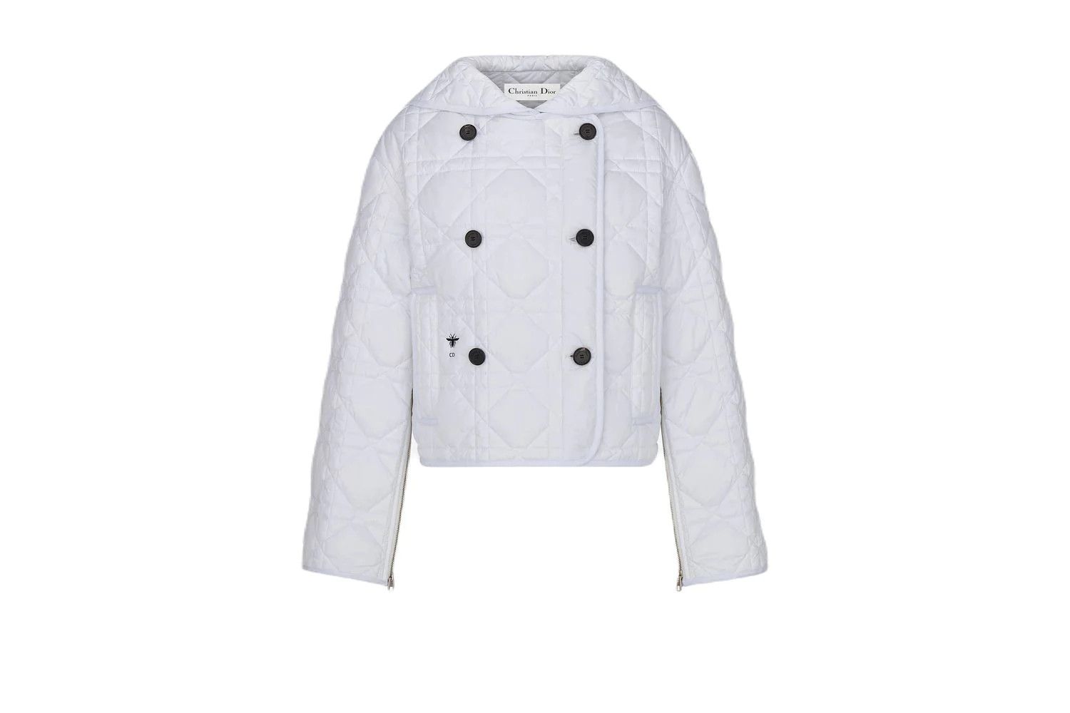 image of Dior O1W1Db10124 Jackets In White, Women's (Size Medium)