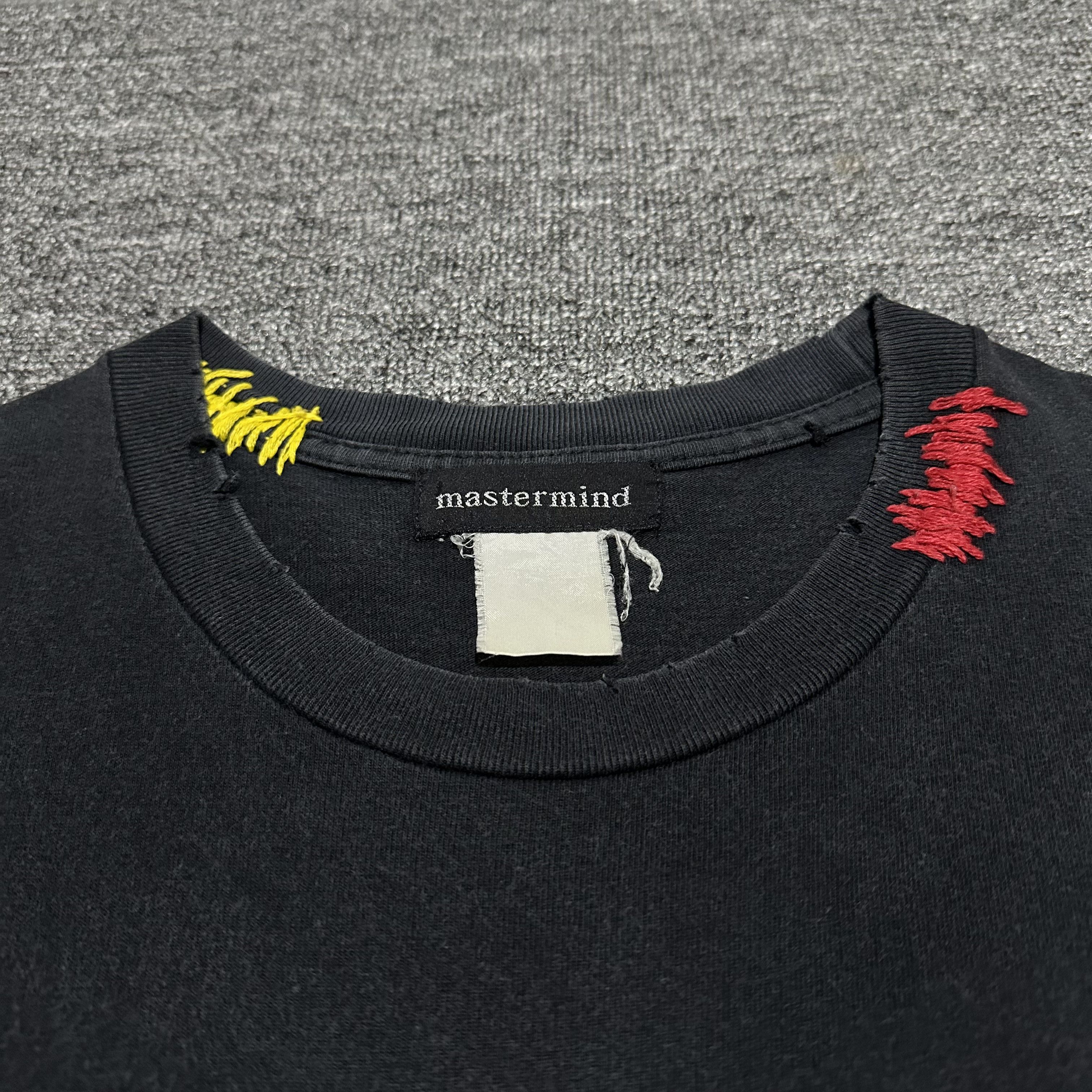 Mastermind Japan × Mastermind World × Mickey Mouse Mastermind Disney Distressed Tee Size US M / EU 48-50 / 2 - 3 Thumbnail