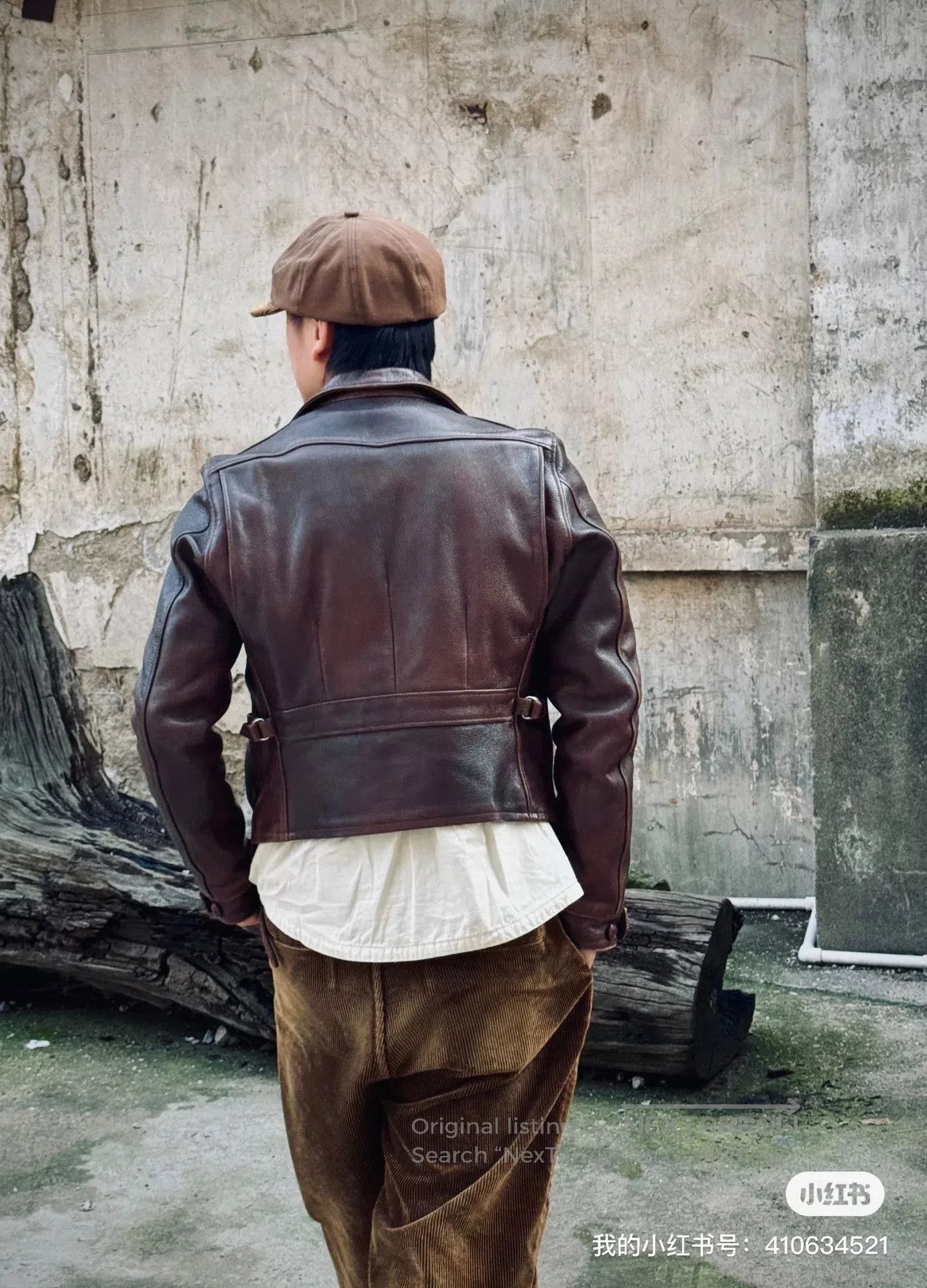 Freewheelers vintage brown goat leather jacket. Size US M / EU 48-50 / 2 - 2 Thumbnail