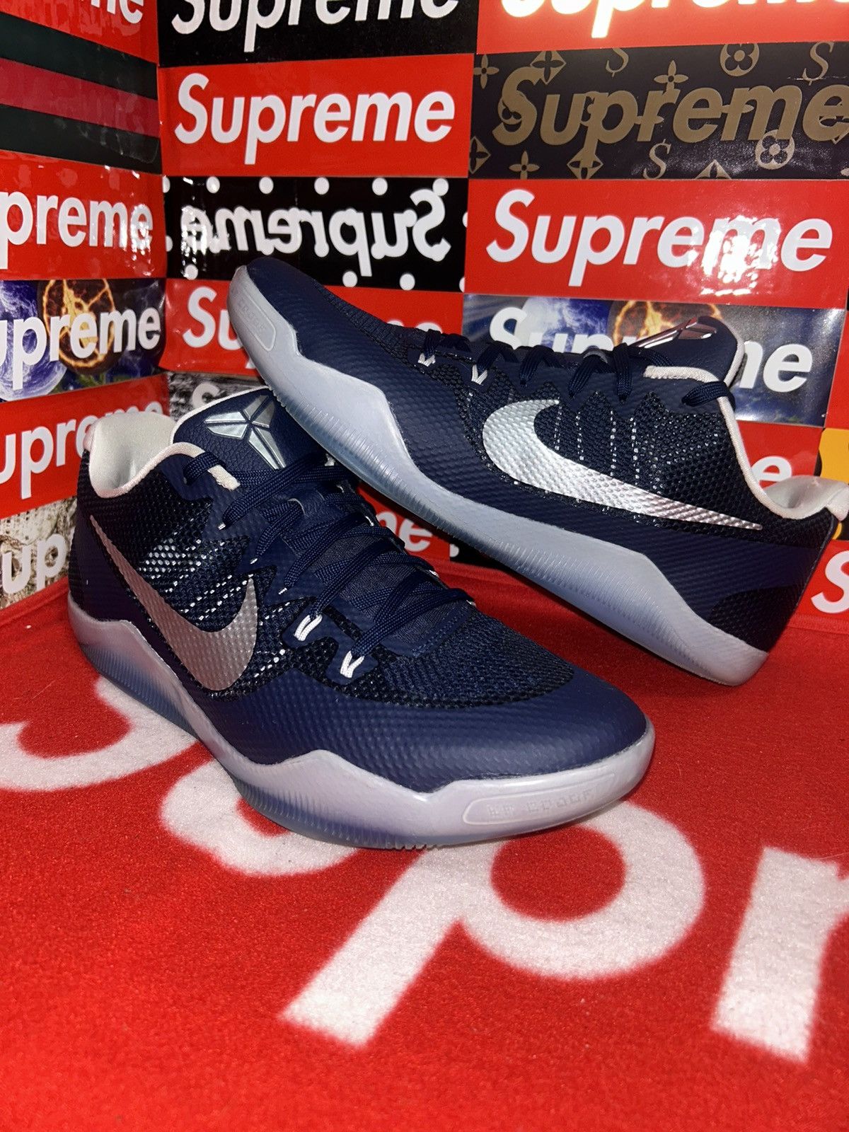 Nike Nike Kobe 11 XI Team Bank Midnight Navy 856485-442 size 12 Size US 12 / EU 45 - 1 Thumbnail