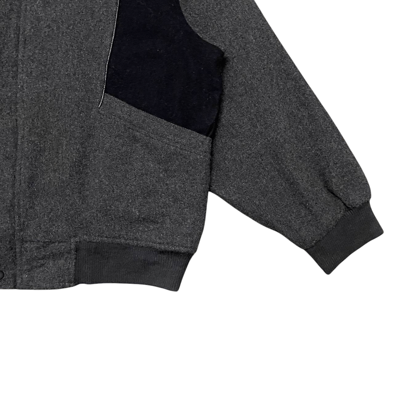 Issey Miyake Vintage Sun Ralamie Wool Bomber Jacket Issey Miyake Size US L / EU 52-54 / 3 - 4 Thumbnail