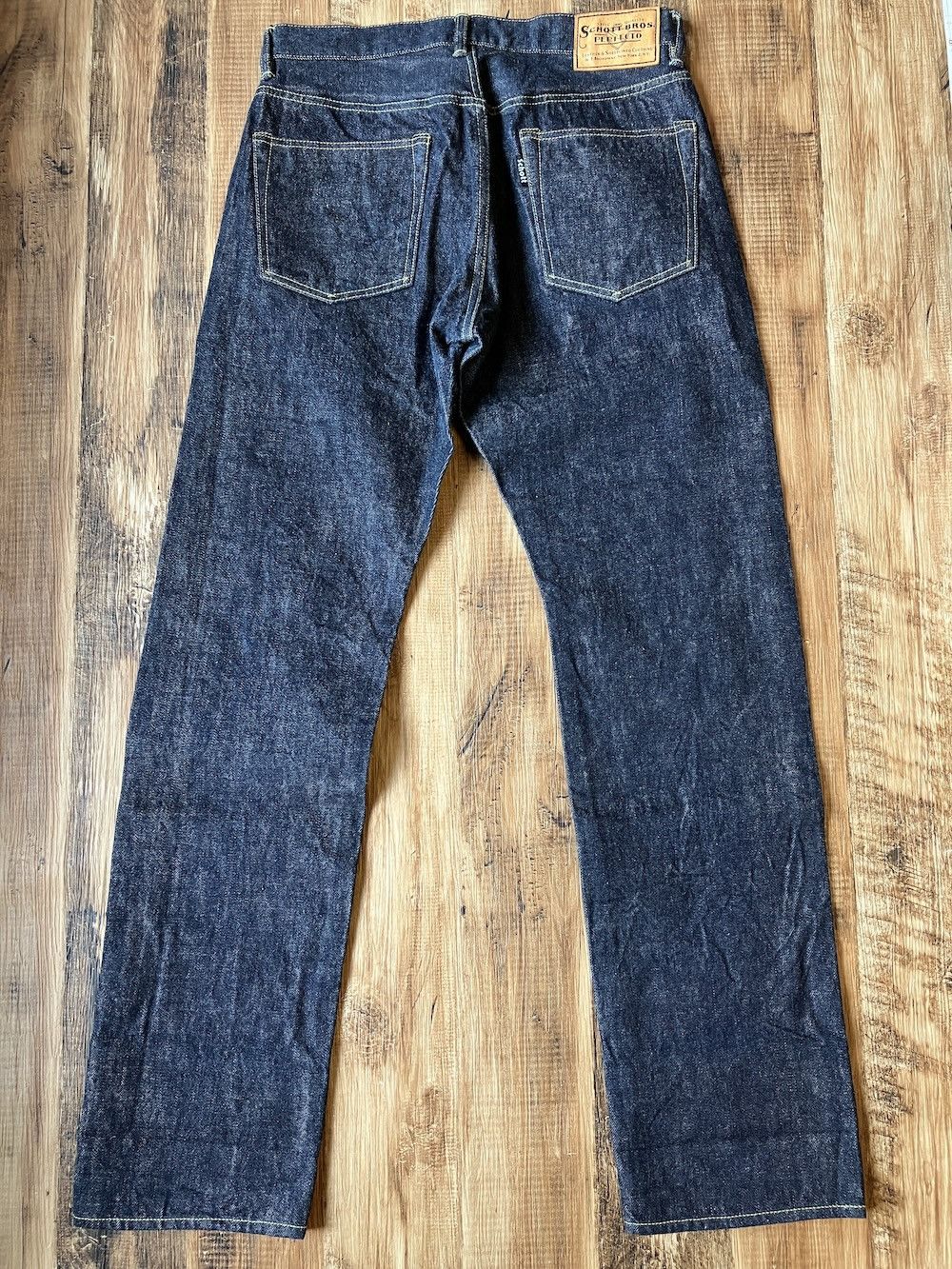 Schott Schott NYC W31 x L33 Perfecto Japan-made selvedge denim Size US 31 - 1 Thumbnail