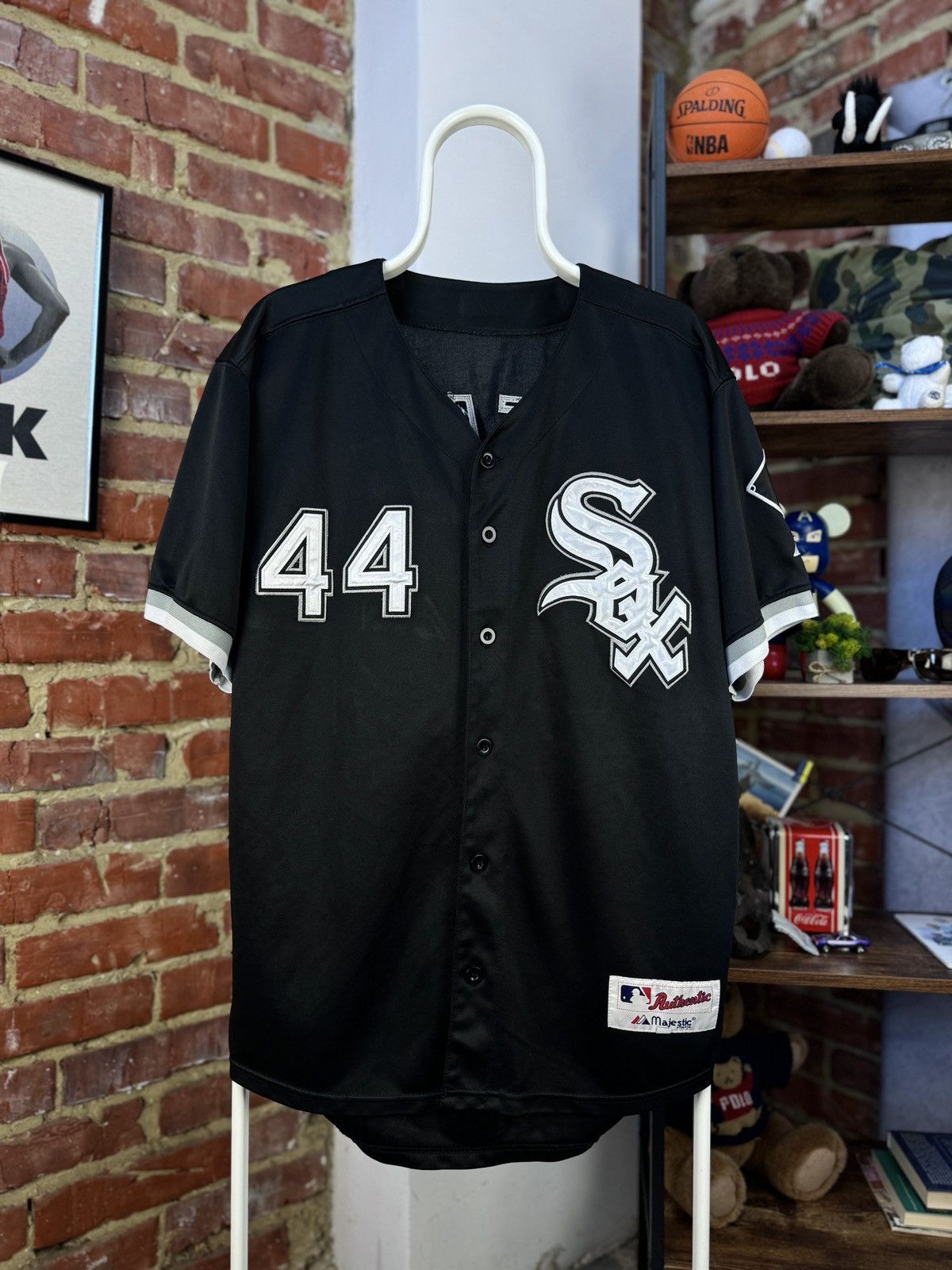 Majestic × Vintage Vintage Majestic Chicago White Sox Jake Peavy 44 Jersey Size US L / EU 52-54 / 3 - 1 Thumbnail