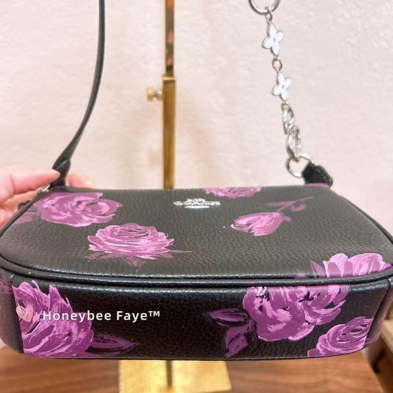 Coach Nwt Coach CCF60 Nolita 19 With Floral Print Size ONE SIZE - 4 Thumbnail